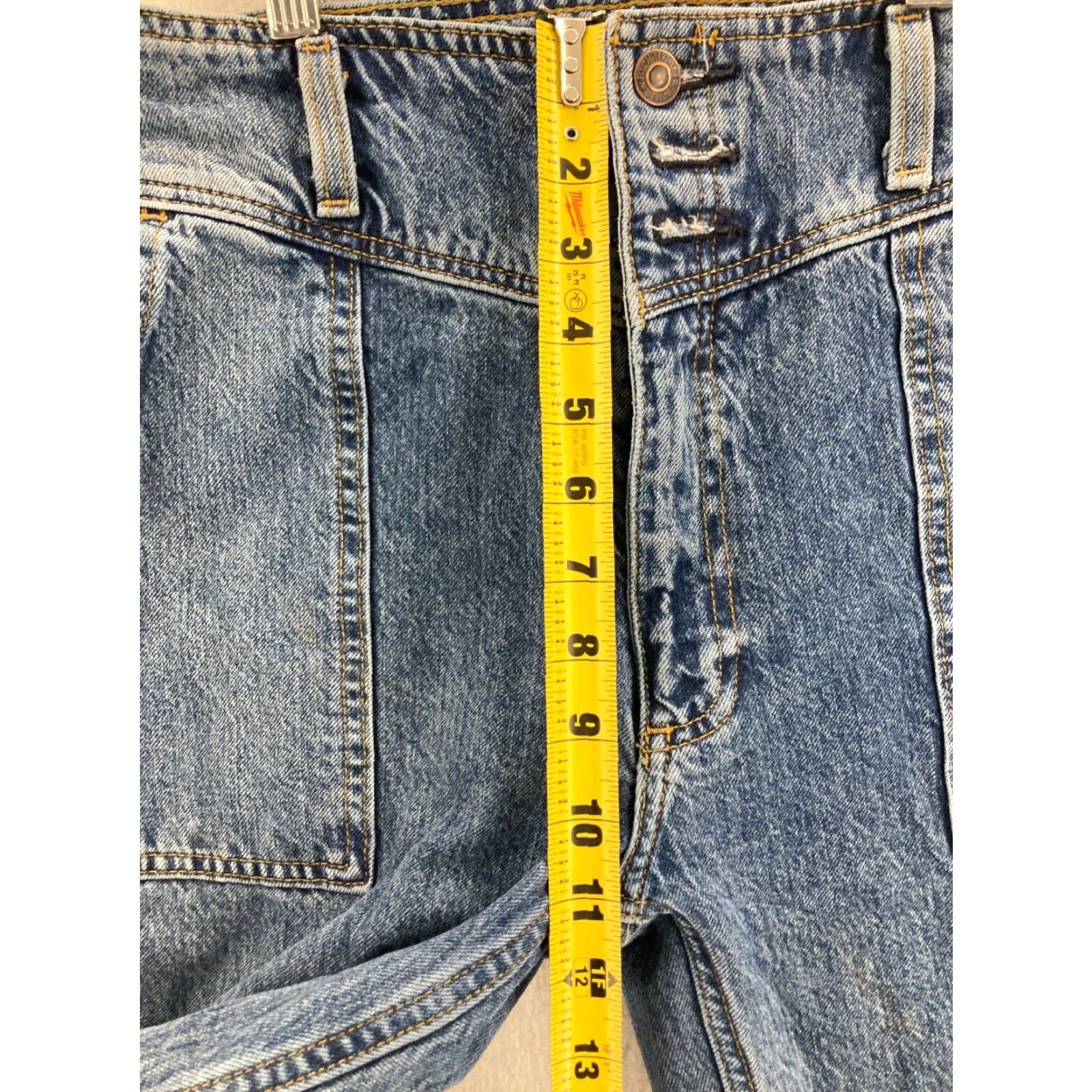 Abercrombie & Fitch VINTAGE Abercrombie & Fitch 90s Mom Jeans High Rise 26 Blue Denim Womens Size 26" / US 2 / IT 38 - 4 Thumbnail