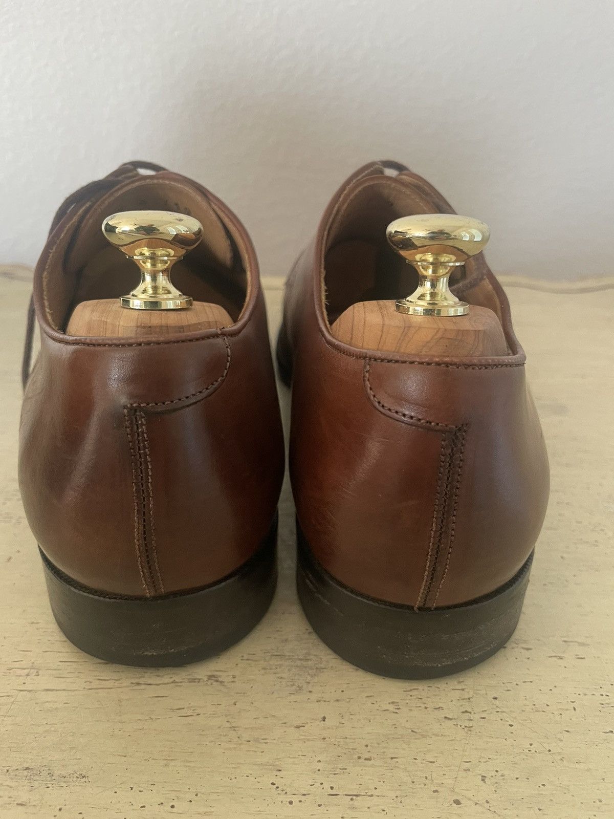 Suitsupply Italian Calf Leather Cap Toe Oxford Shoes Size US 10 / EU 43 - 3 Thumbnail
