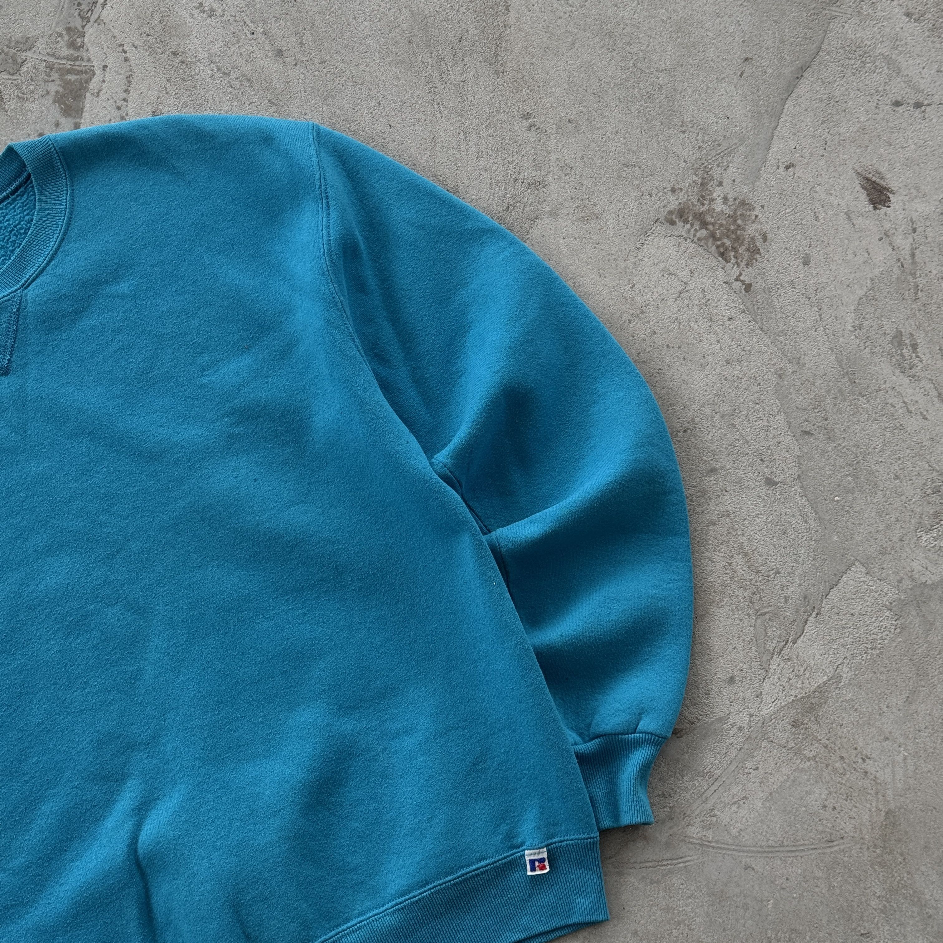 Russell Athletic Vintage 90s Russell Athletic Basic Sweatshirt Size US L / EU 52-54 / 3 - 2 Thumbnail