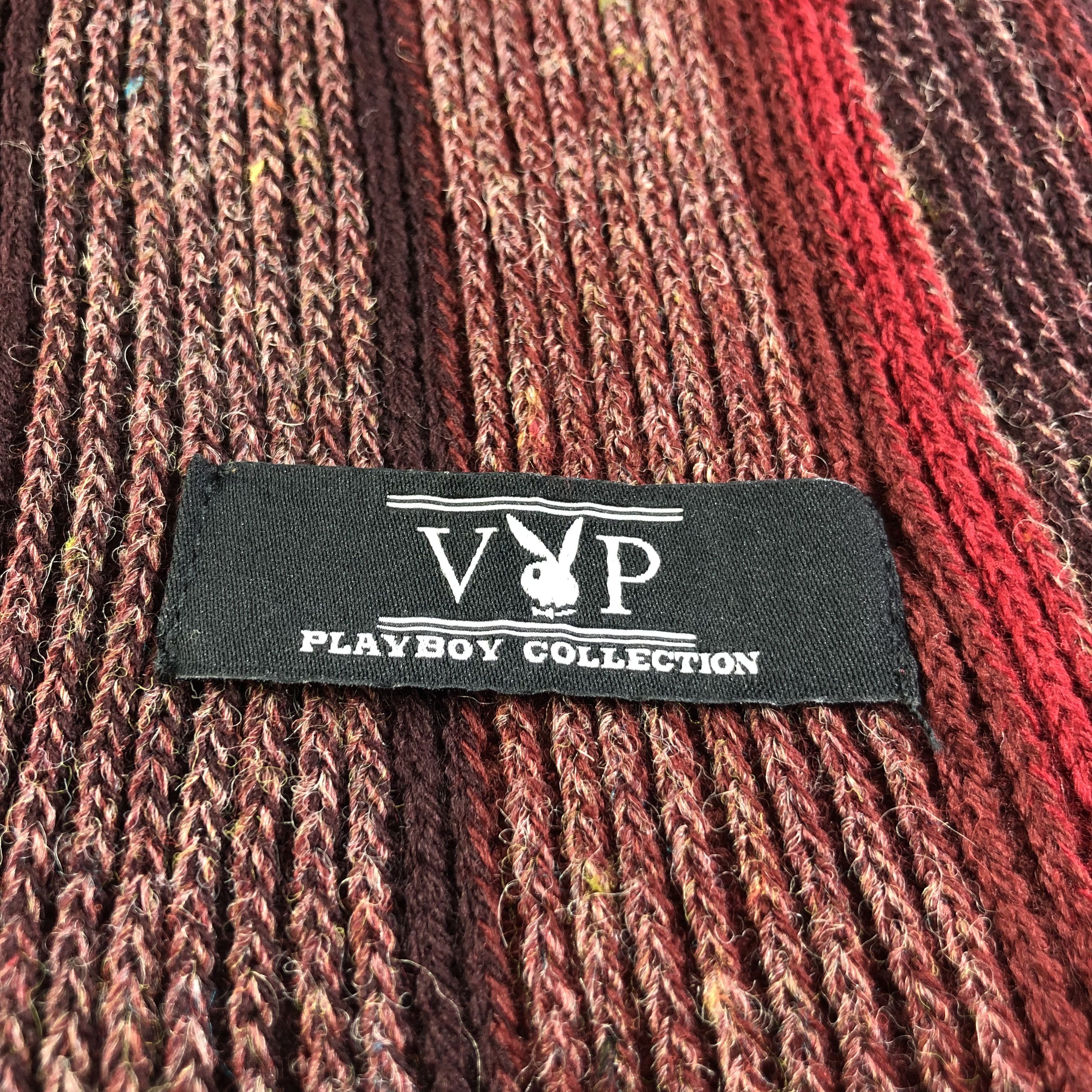 Playboy Playboy Striped Scarf Muffler V1851 Size ONE SIZE - 4 Thumbnail