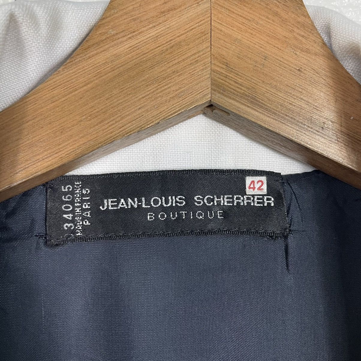 Jean-Louis Scherrer Vintage 80s Jean Louis Scherrer Polka Dot Design Dress Size M / US 6-8 / IT 42-44 - 15 Thumbnail