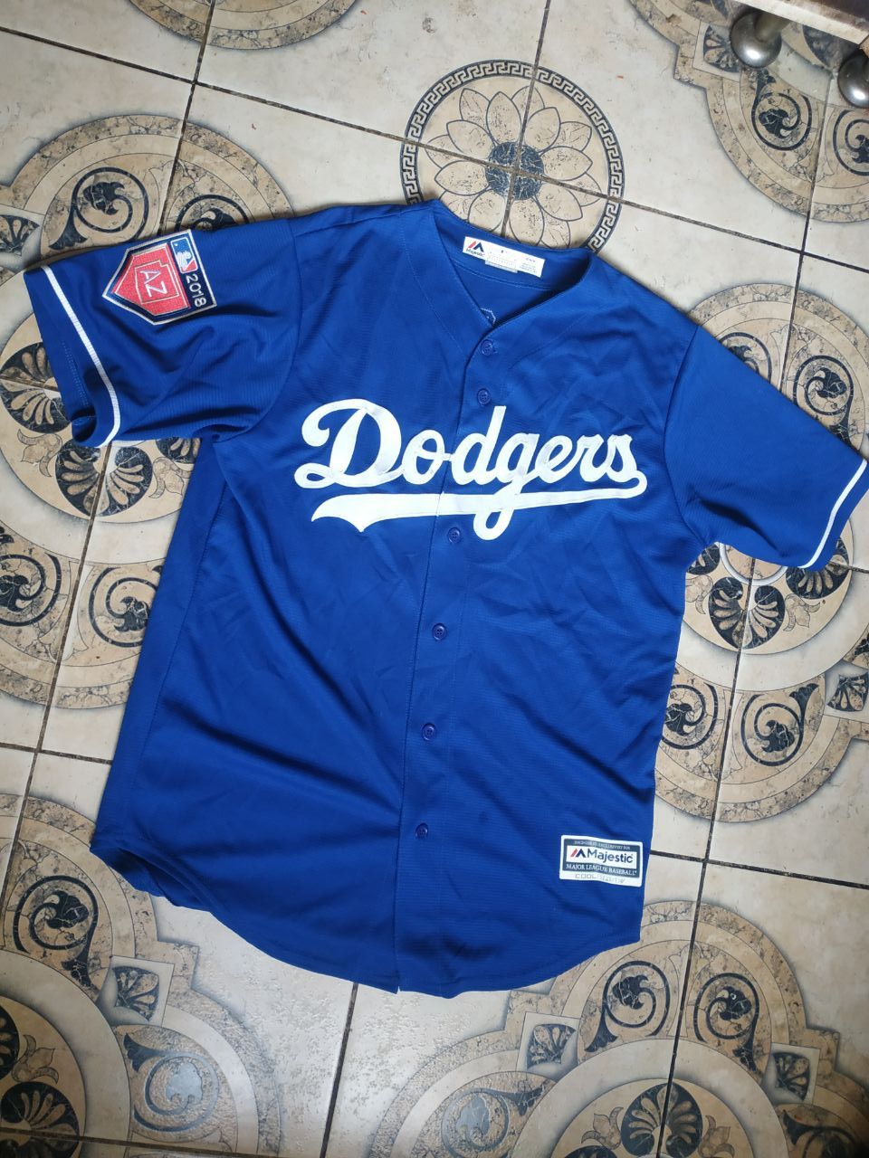 Majestic Majestic Clayton Kershaw Dodgers 2018 Blue Spring Jersey M Size US M / EU 48-50 / 2 - 1 Thumbnail