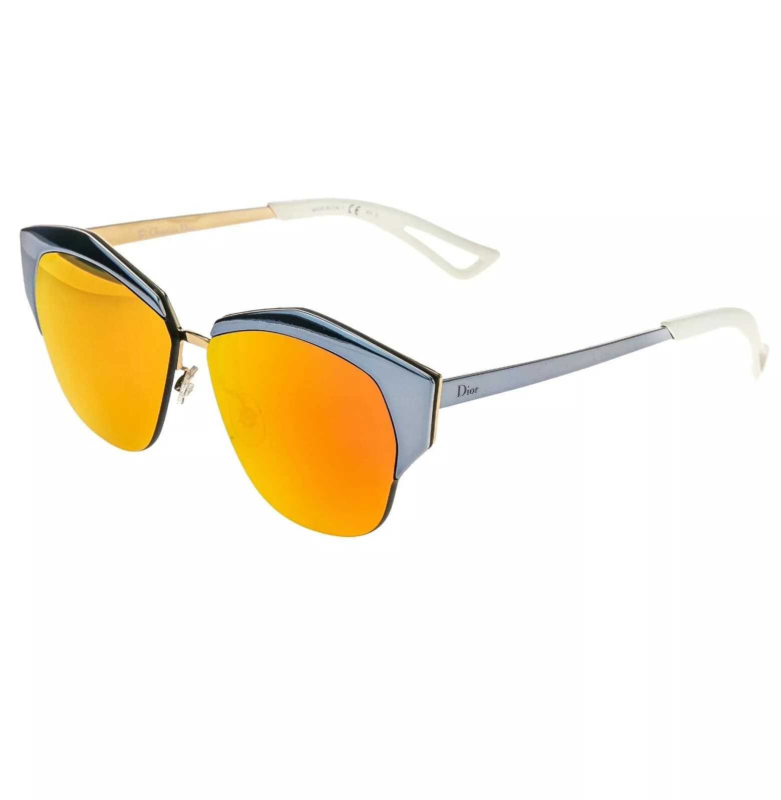 Christian Dior Monsieur CHRISTIAN DIOR MIRRORED Lilac Orange Metal DIORMIRRORED Size ONE SIZE - 4 Thumbnail