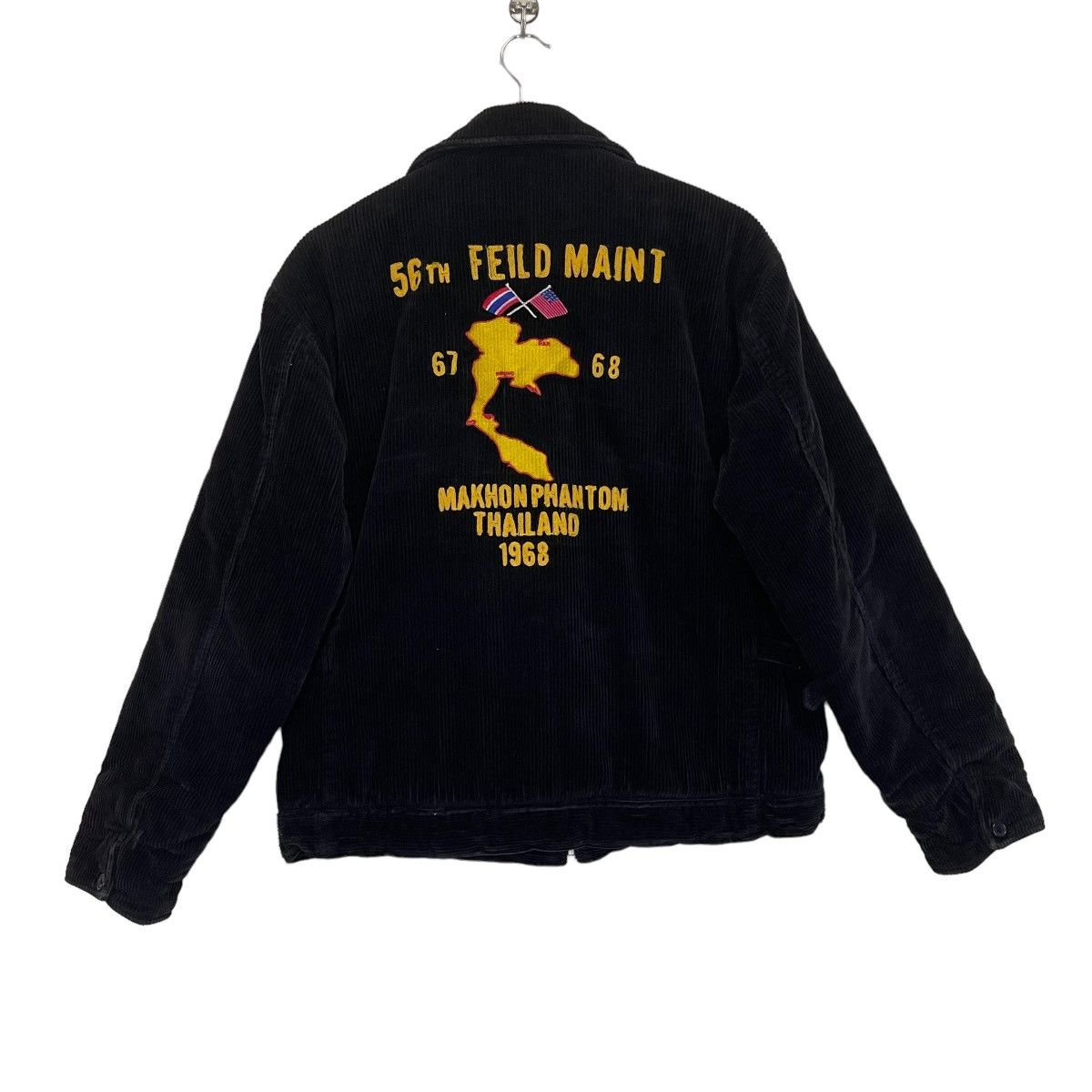 Japanese Brand Feild Maint Makhon Phantom Thailand Corduroy Jacket Size US M / EU 48-50 / 2 - 1 Thumbnail
