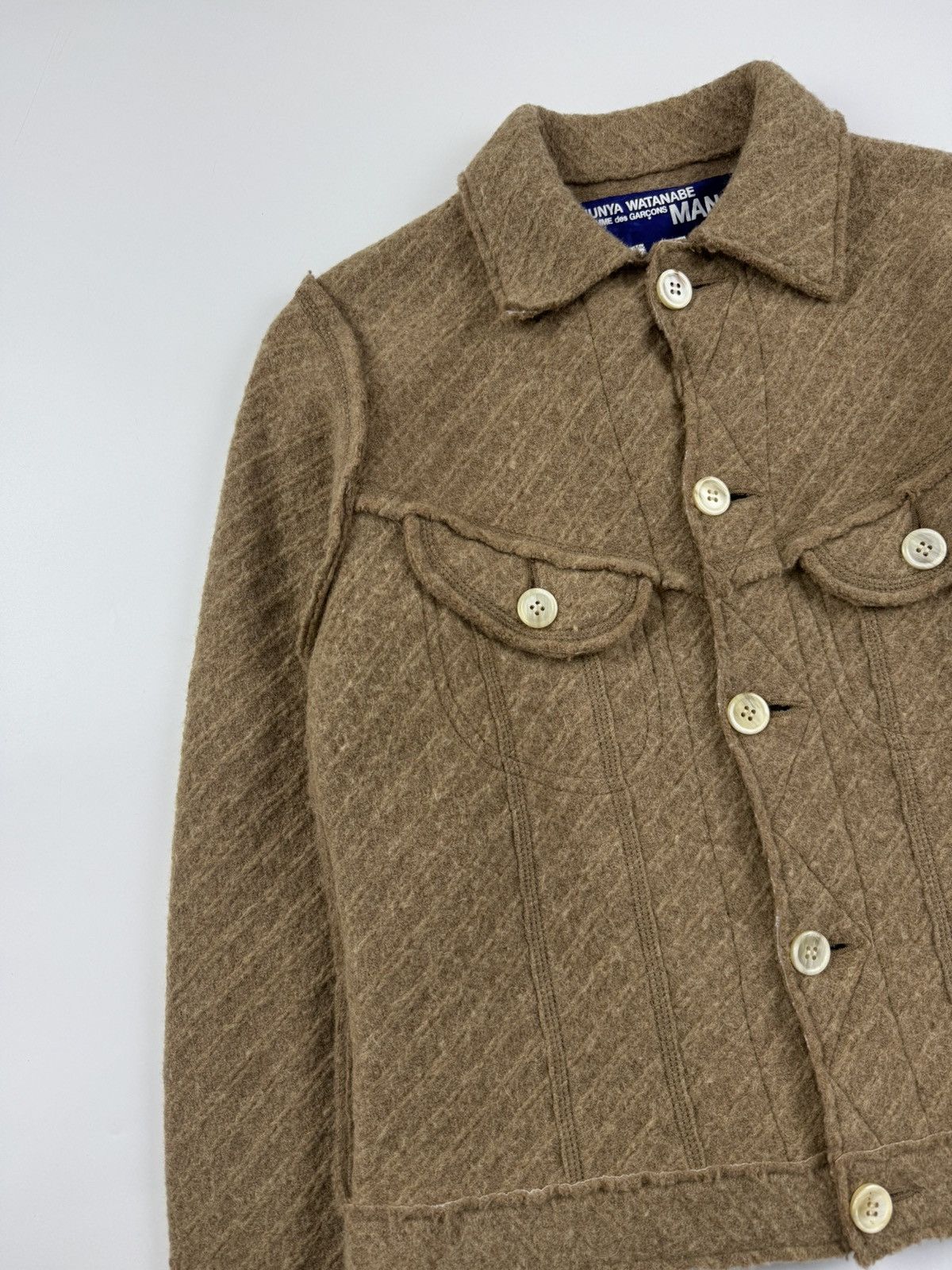 Junya Watanabe Junya Watanabe F/W’03 Alpaca Wool Jacket Size US S / EU 44-46 / 1 - 5 Thumbnail