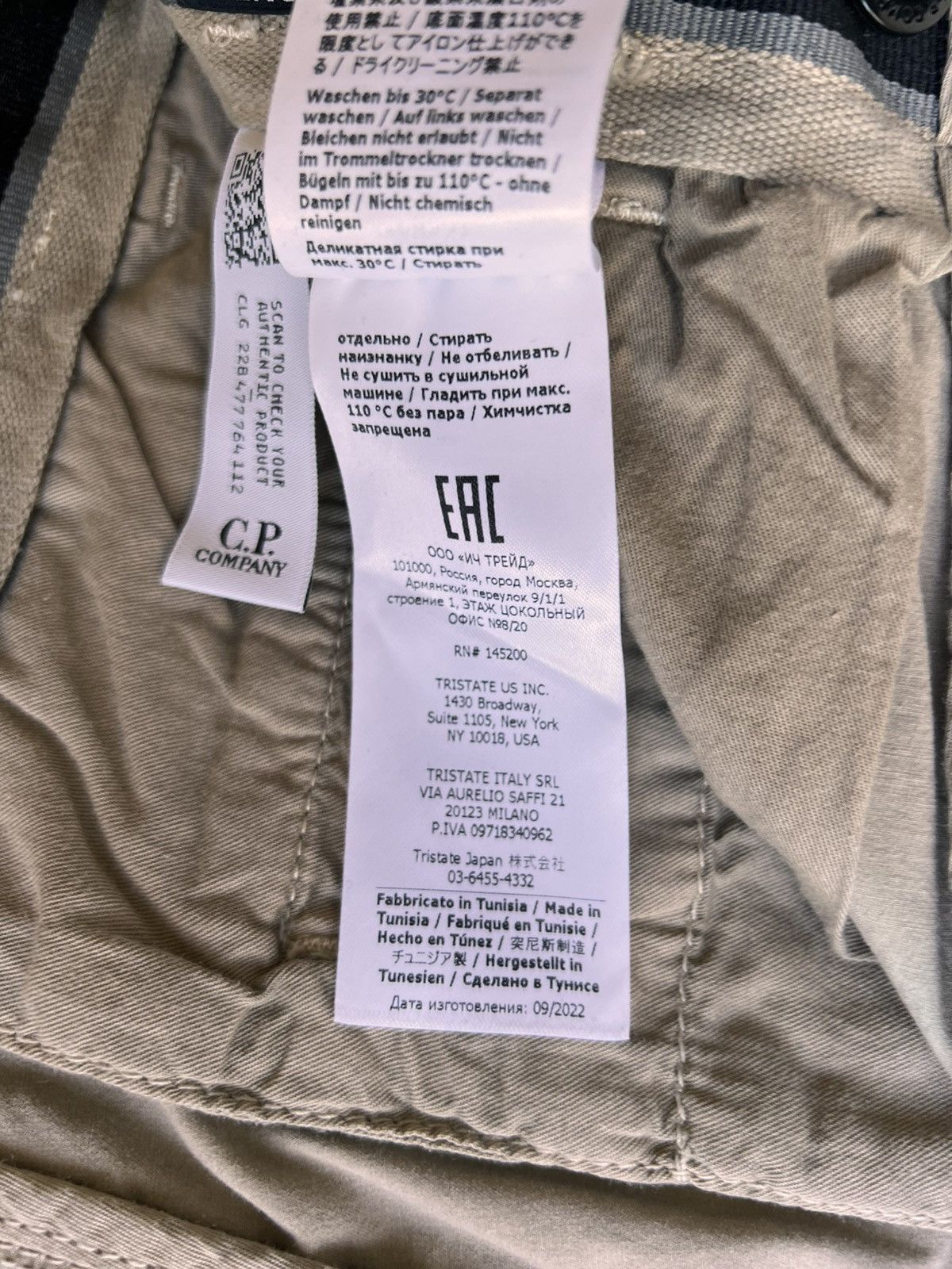 C.P. Company C.P. Company Twill Stretch Pants – Size 44 (IT) ergonomic Size US 28 / EU 44 - 24 Thumbnail