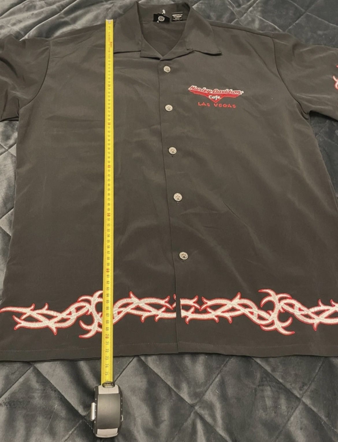 Harley Davidson Harley Davidson Cafe Las Vegas Men's Bowling Shirt Size US M / EU 48-50 / 2 - 13 Thumbnail