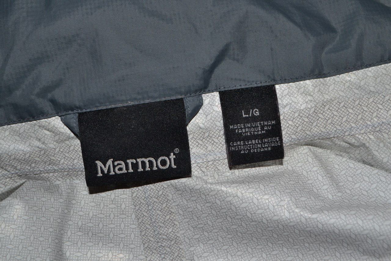 Marmot Marmot Women’s Rain Jacket Size L Gray Waterproof Hooded Size L / US 10 / IT 46 - 15 Thumbnail