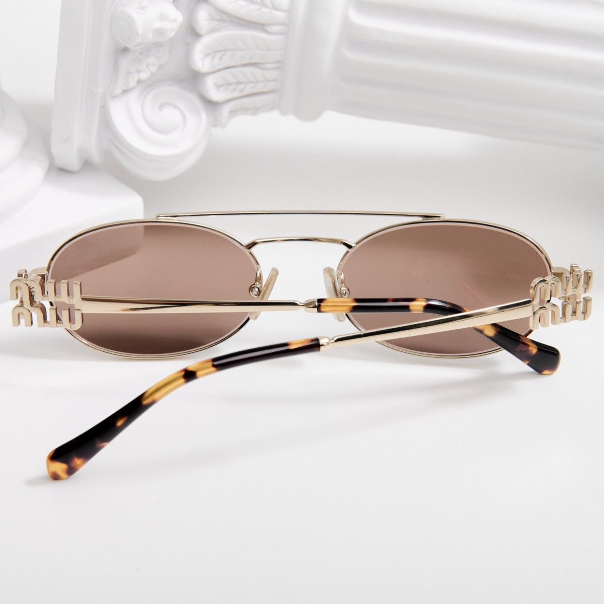 Miu Miu MIU MIU 0MU 54ZS ZVN70D SUNGLASSES Size ONE SIZE - 7 Thumbnail