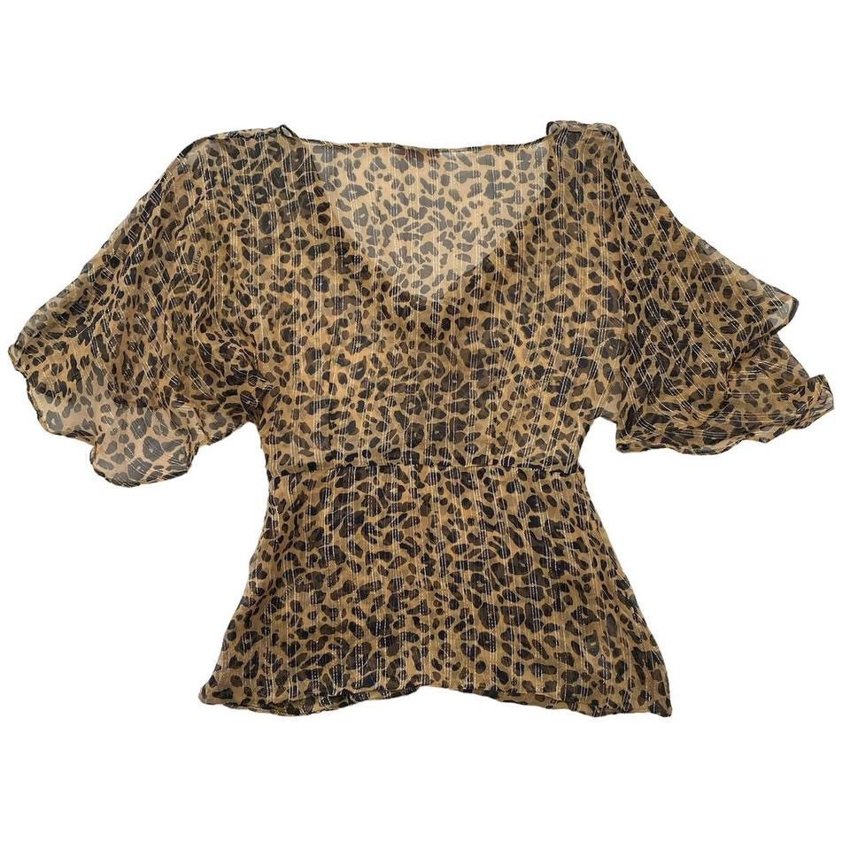 John Galliano Iconic silk Galliano top Size XS / US 0-2 / IT 36-38 - 2 Thumbnail