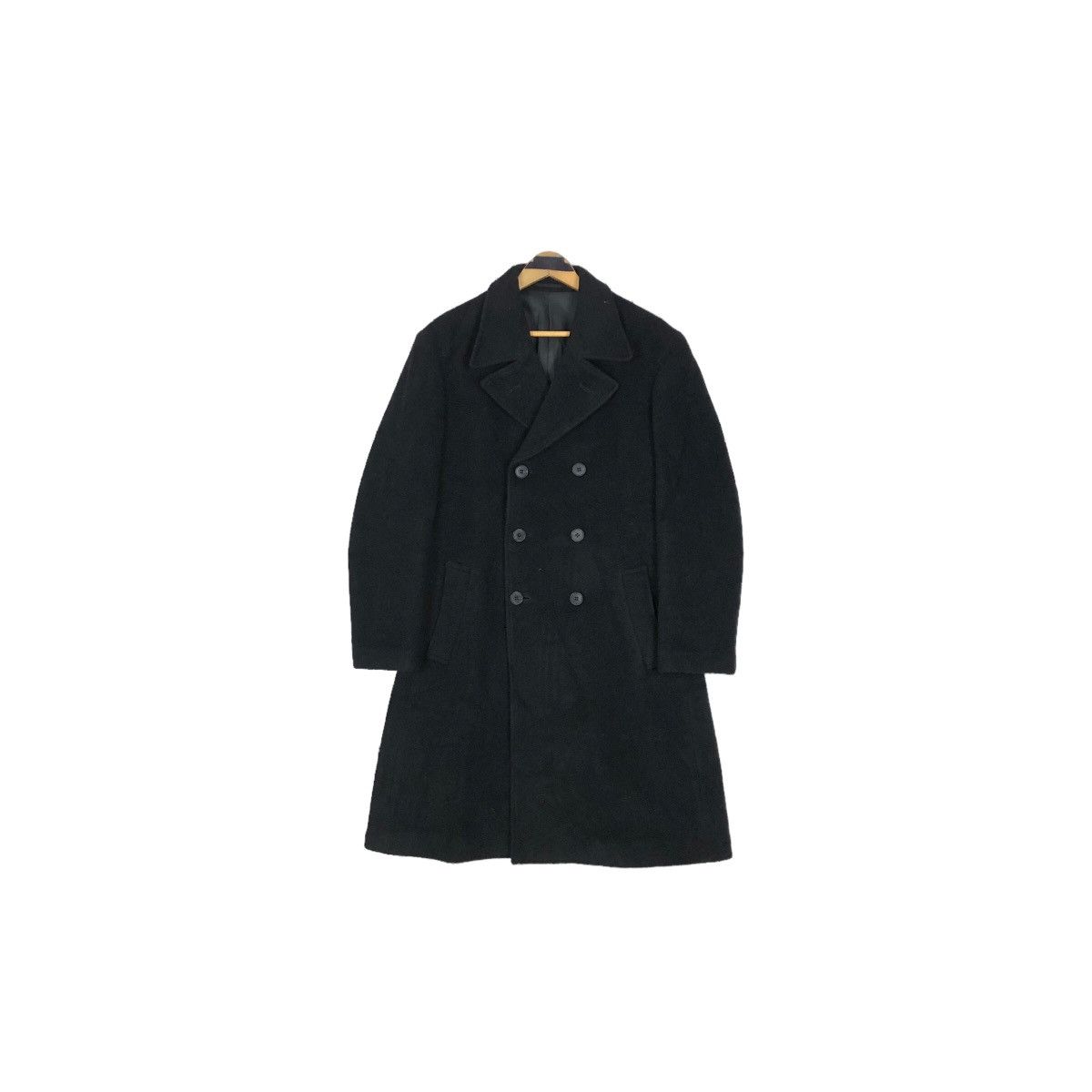 Yohji Yamamoto Vintage 90s Yohji Yamamoto D’Urban A.A.R Wool Trench Coat Size US M / EU 48-50 / 2 - 5 Thumbnail