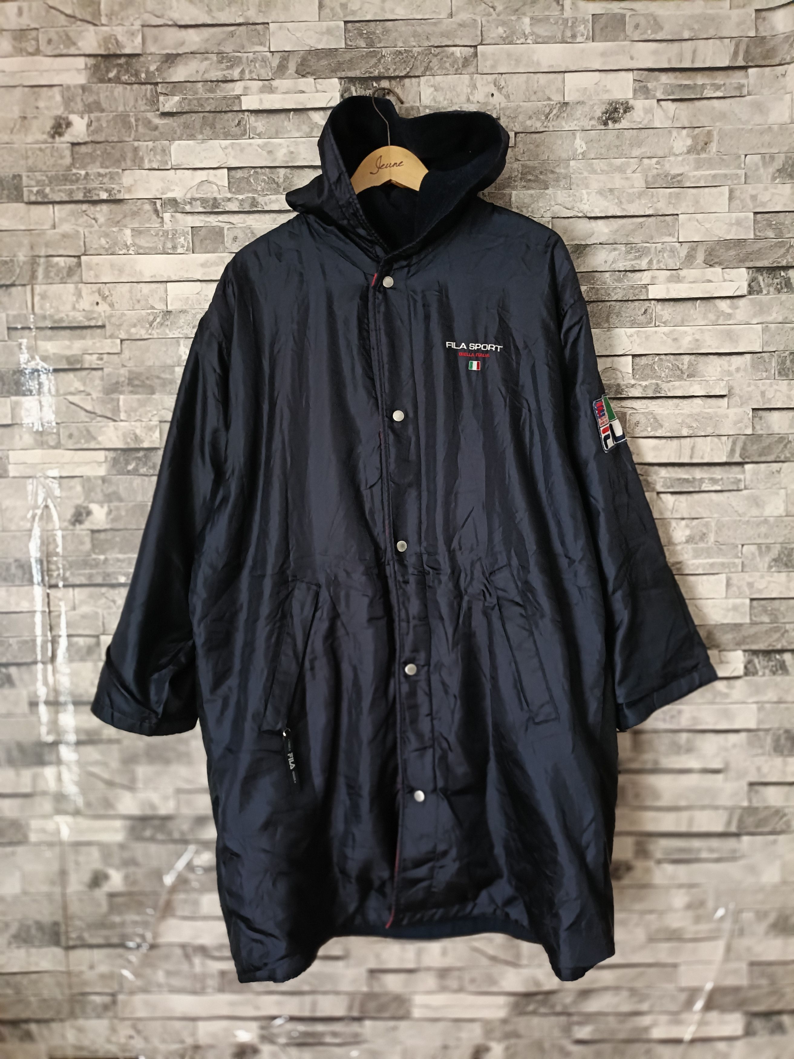 Fila Vintage 80s 90s fila biella italia ski team reversible coat Size US L / EU 52-54 / 3 - 6 Thumbnail