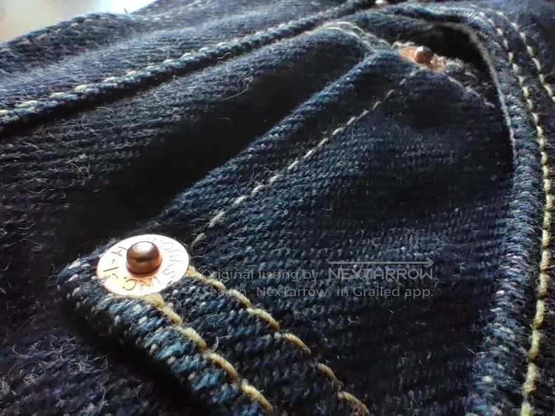 Iron Heart Iron Heart Heavy 21oz straight jeans Size US 30 / EU 46 - 3 Thumbnail