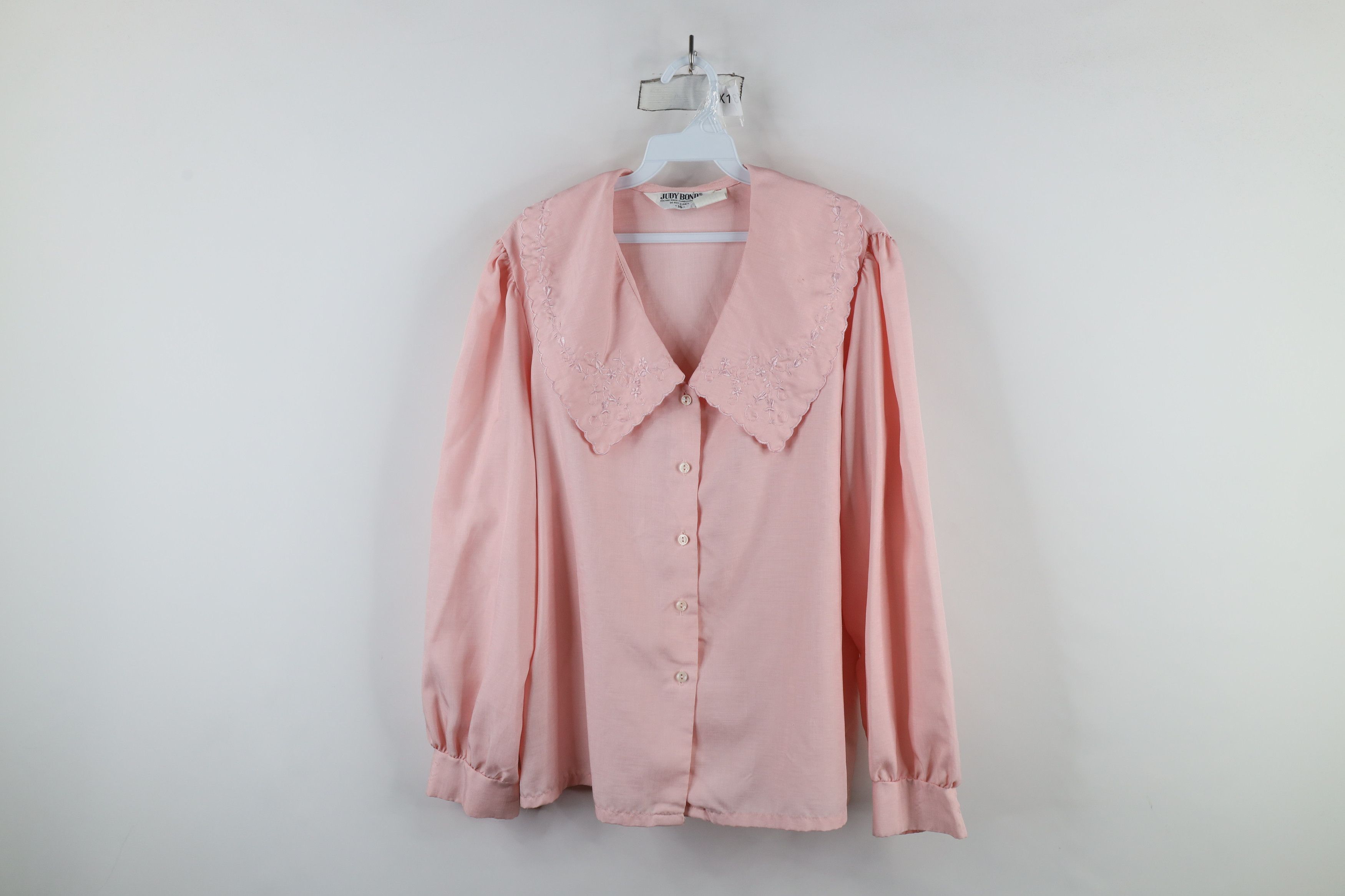 Vintage Vintage 90s Streetwear Fairy Flower Collared Button Shirt Size XXL / US 16-18 / IT 52-54 - 1 Thumbnail