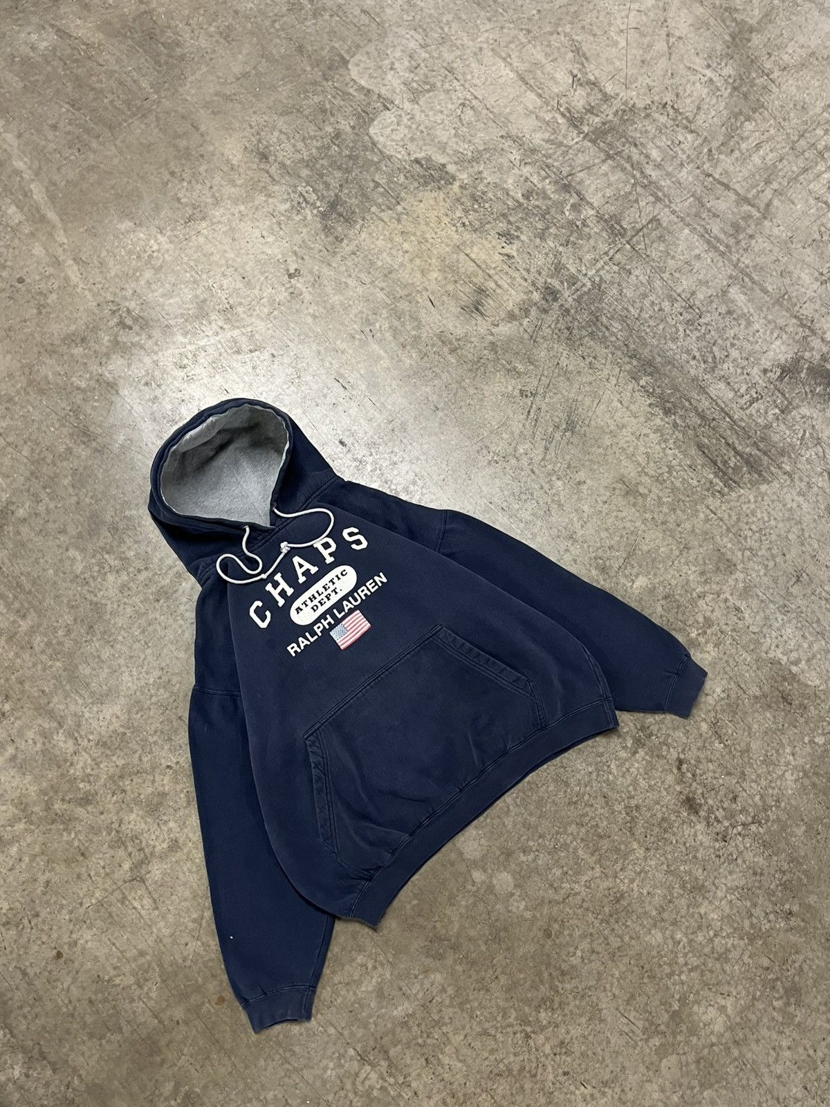 Polo Ralph Lauren × Vintage Polo Ralph Lauren vintage boxy fit hoodie streetwear preppy Size US L / EU 52-54 / 3 - 4 Thumbnail