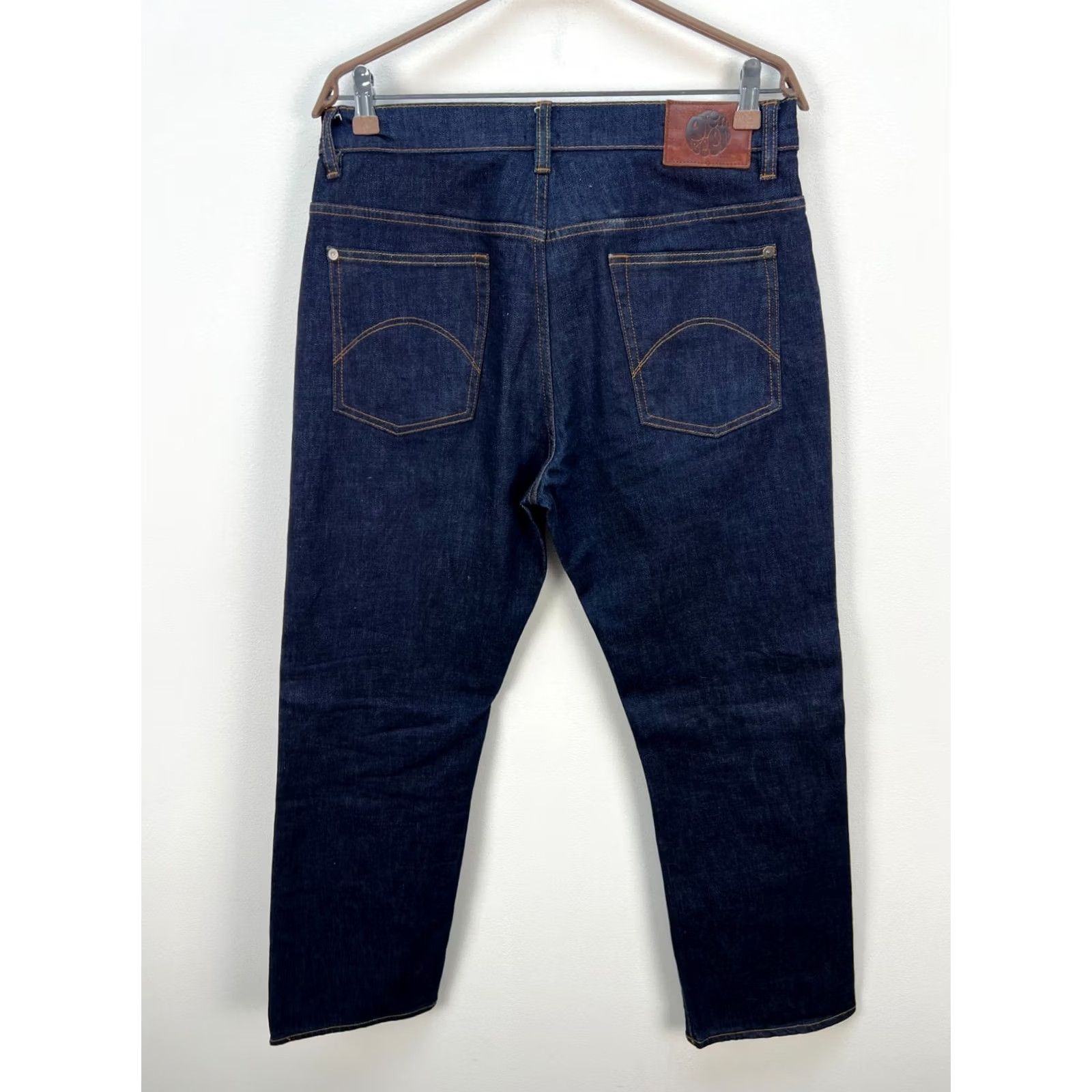 Pretty Green Pretty Green Jeans Men Indigo Denim 32x32 Burnage Regular Size Blue Shirt? Size US 32 / EU 48 - 3 Thumbnail