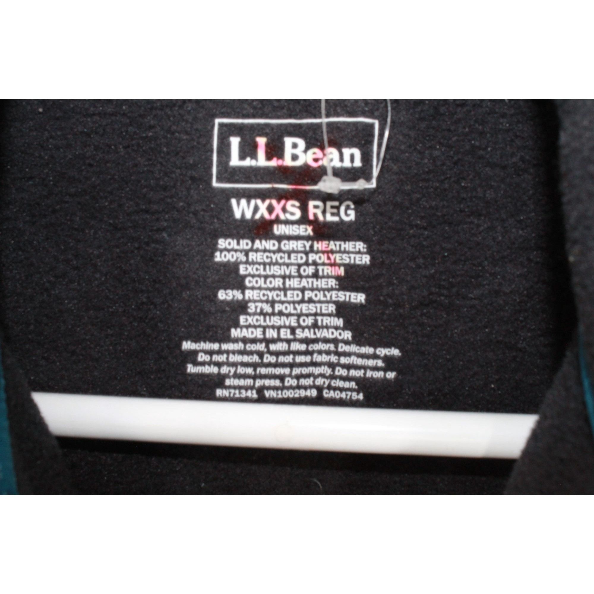 L.L. Bean LL Bean Women’s Classic Black Fleece Pullover Sweater Size XXS / US 00 / IT 34 - 4 Thumbnail