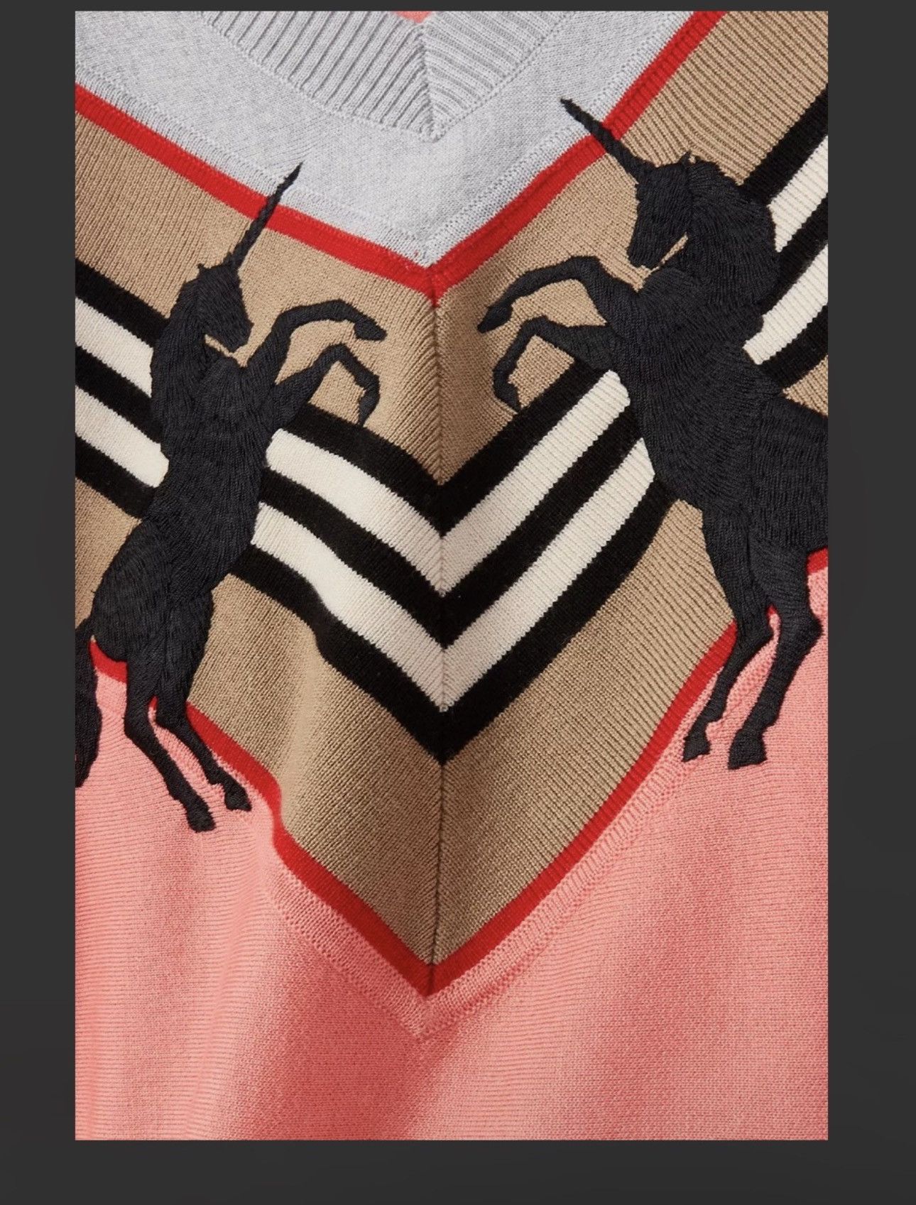 Burberry Burberry baby’s & little girl’s Nadie Unicorn sweater. Size M / US 6-8 / IT 42-44 - 9 Thumbnail