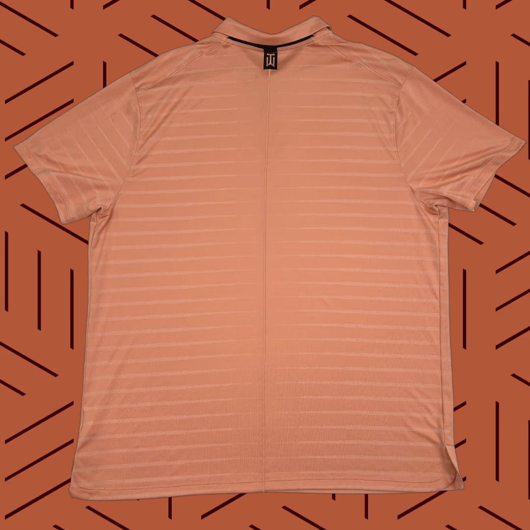 Nike Nike Tiger Woods Polo Shirt Mens XL Orange Golf Preppy Active Performance Size US XL / EU 56 / 4 - 1 Thumbnail