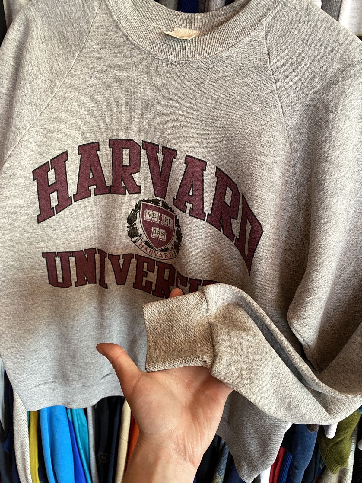 Vintage HARVARD UNIVERSITY VINTAGE SWEATSHIRT 90s Size US L / EU 52-54 / 3 - 4 Thumbnail