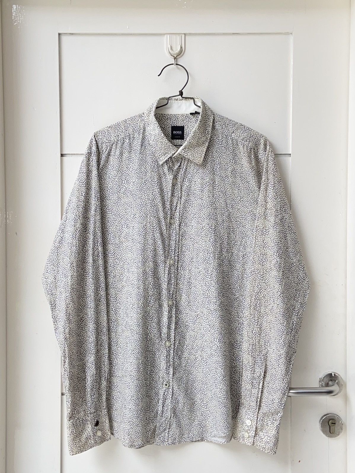 Hugo Boss BOSS HUGO BOSS Motive Shirt Size US M / EU 48-50 / 2 - 1 Thumbnail