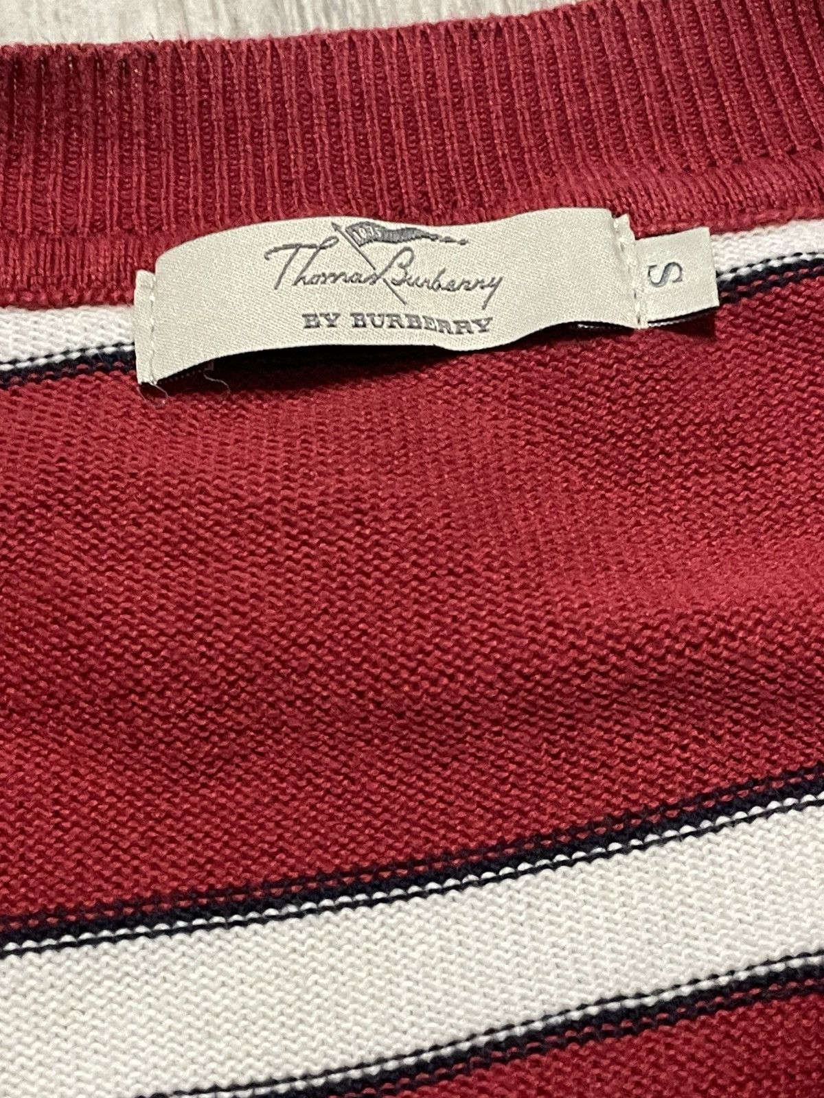 Burberry × Vintage Burberry Italy 🇮🇹 street luxury fashion rare knitwear Size US S / EU 44-46 / 1 - 4 Thumbnail
