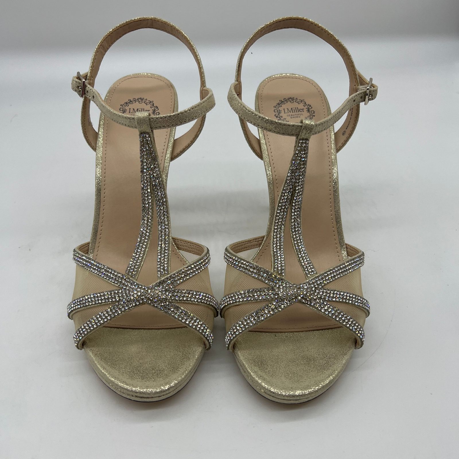 Other I.Miller Womens Ramona Heeled Sandals Gold Size 10M Size US 10 / IT 40 - 2 Thumbnail