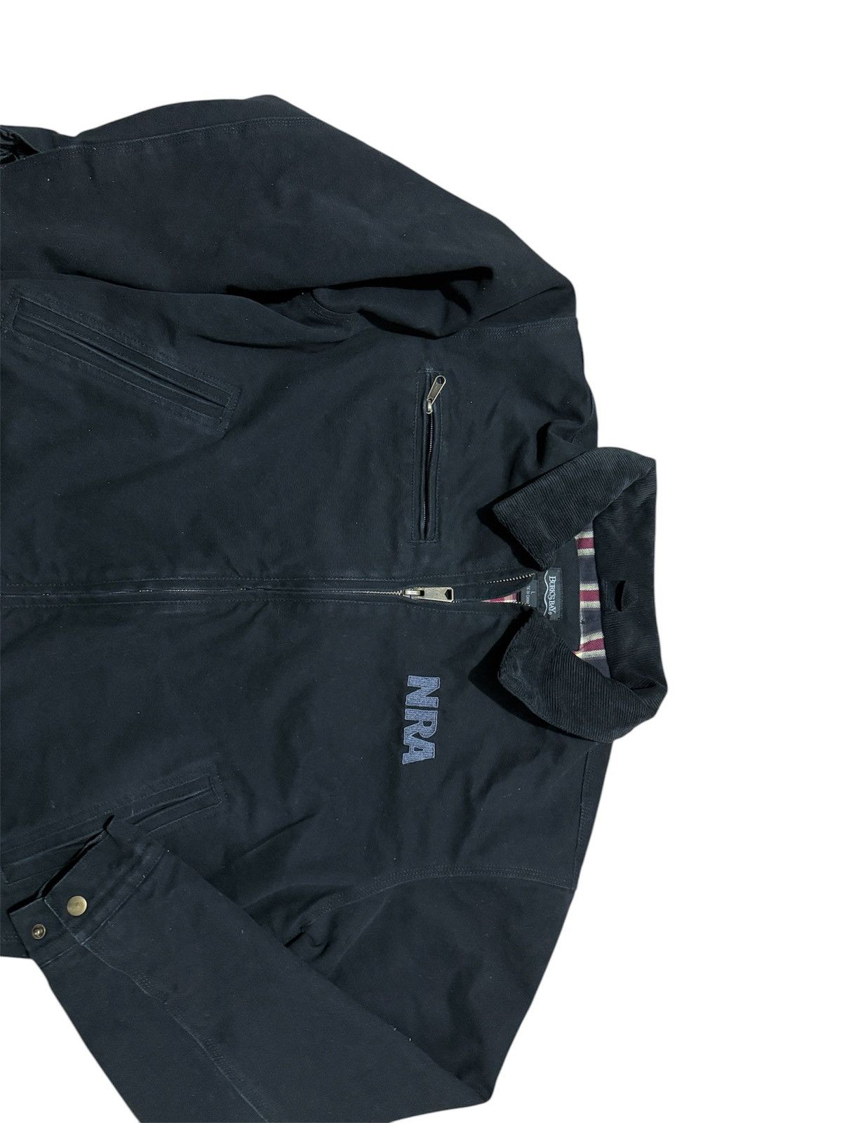 Vintage NRA Vintage Burk’s Bay heavy denim jacket Size US L / EU 52-54 / 3 - 3 Thumbnail