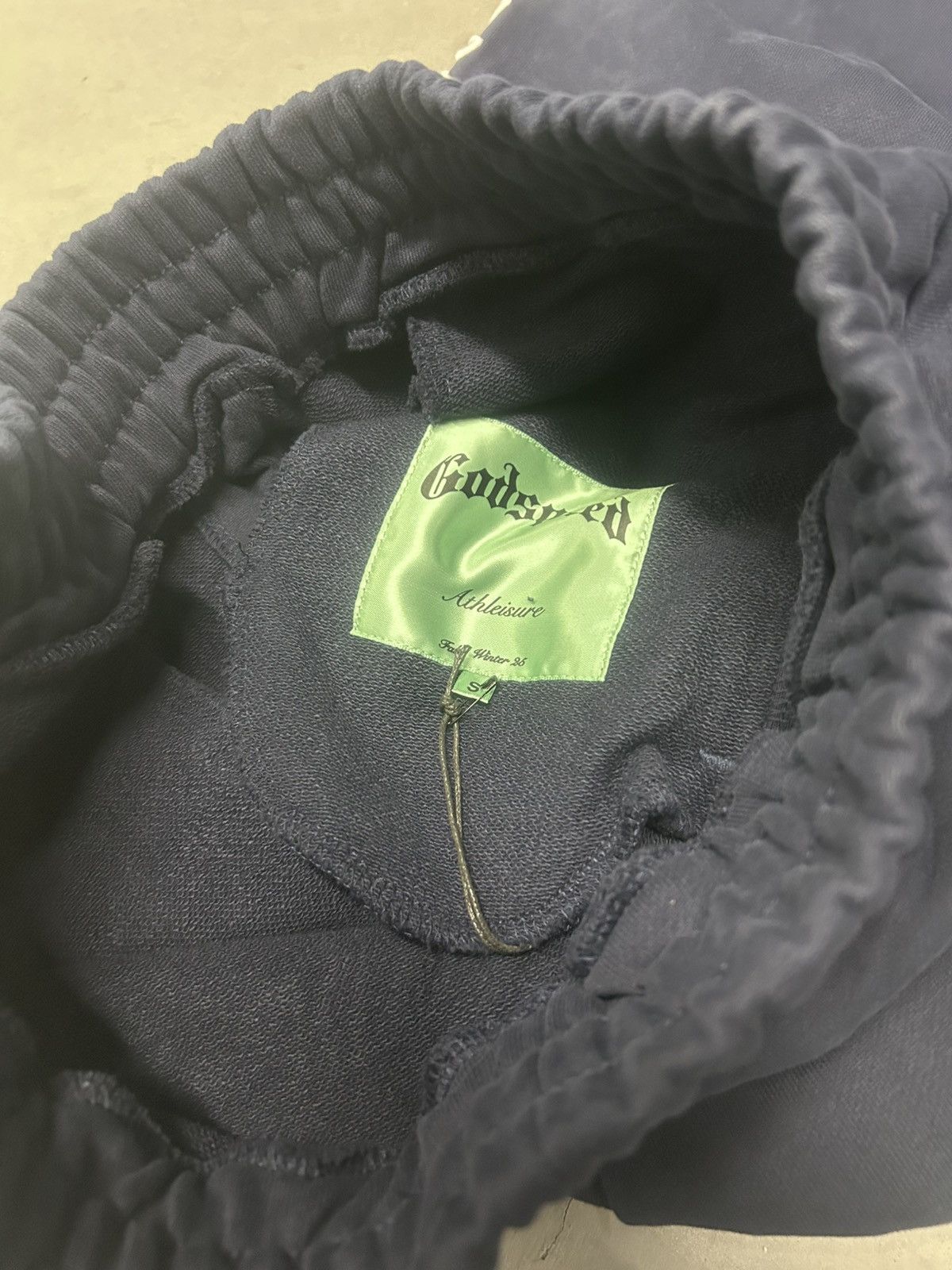 Godspeed Godspeed Navy/Silver Satin OG Logo V2 Sweatsuit Brand New Size US L / EU 52-54 / 3 - 7 Thumbnail