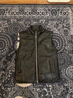 Chrome Hearts Leather Vest | Grailed