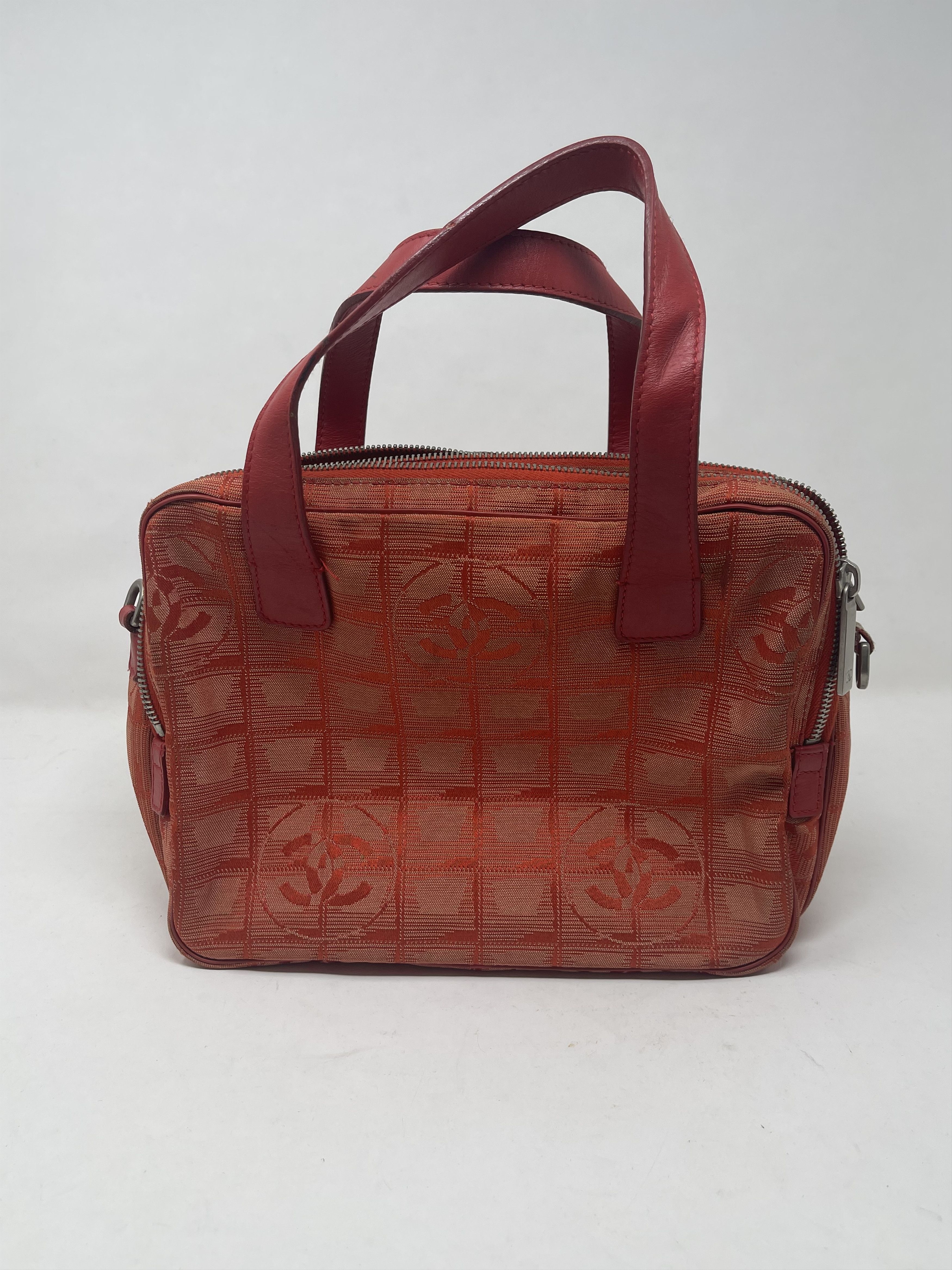 Chanel Chanel Travel Line Red Synthetic Size ONE SIZE - 2 Thumbnail