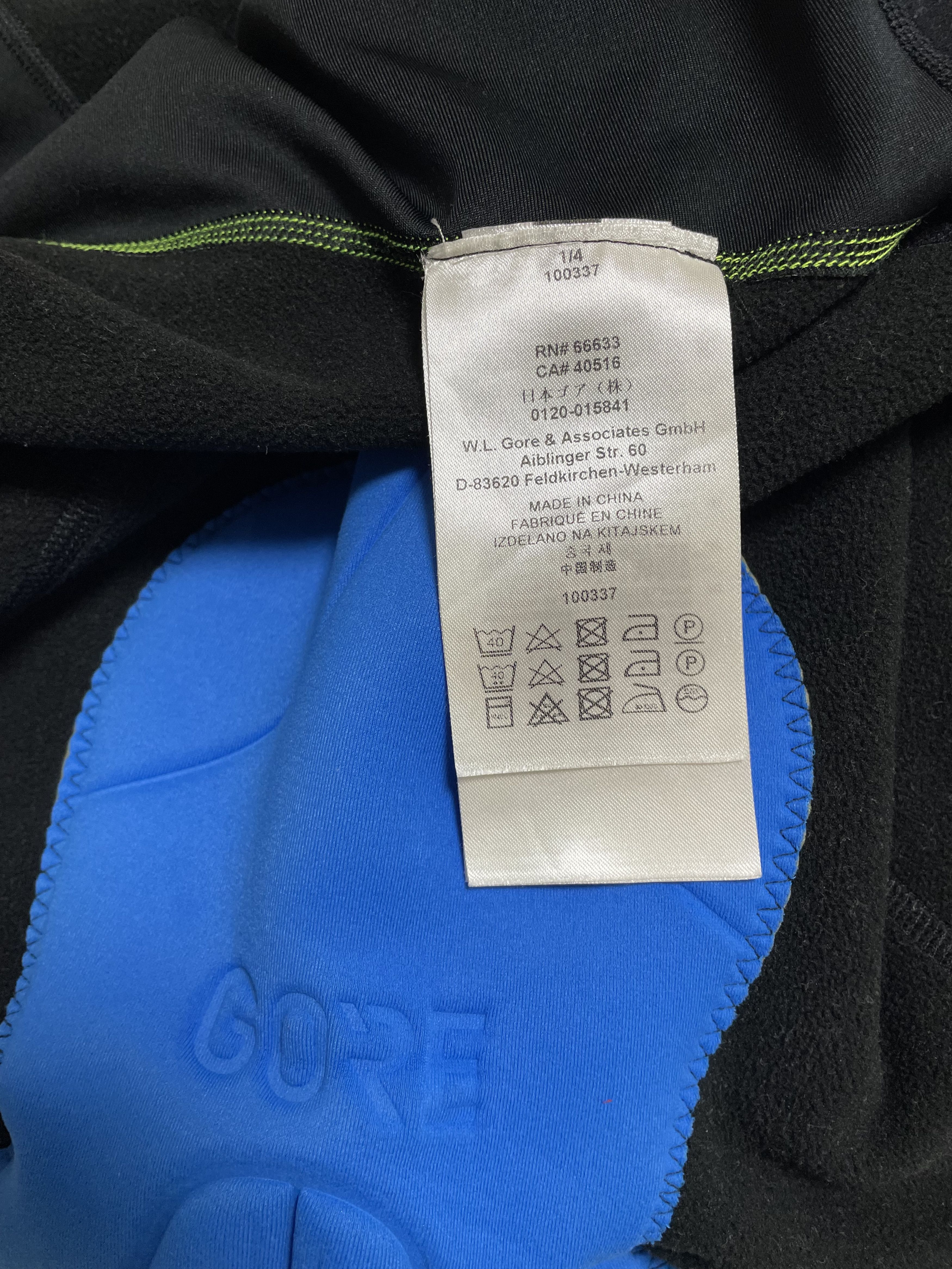 GOREWEAR GORE WEAR C3 WINDSTOPPER Bib Tights Cycling Jumpsuit Bibs M Size US 32 / EU 48 - 13 Thumbnail