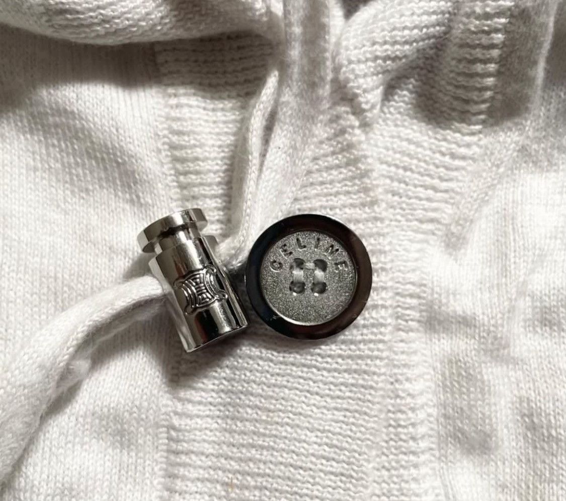 Celine × Vintage Sweatshirt cardigan Celine Size US M / EU 48-50 / 2 - 9 Thumbnail