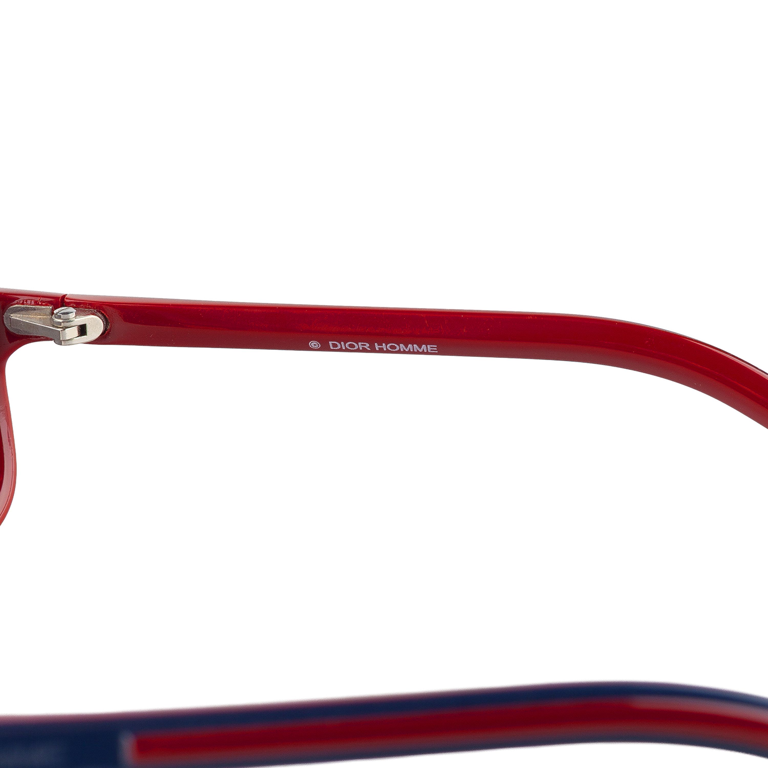 Dior Dior Homme "BLACK TIE" 39/S DXQ VK Navy/Red Sunglasses Size ONE SIZE - 8 Thumbnail