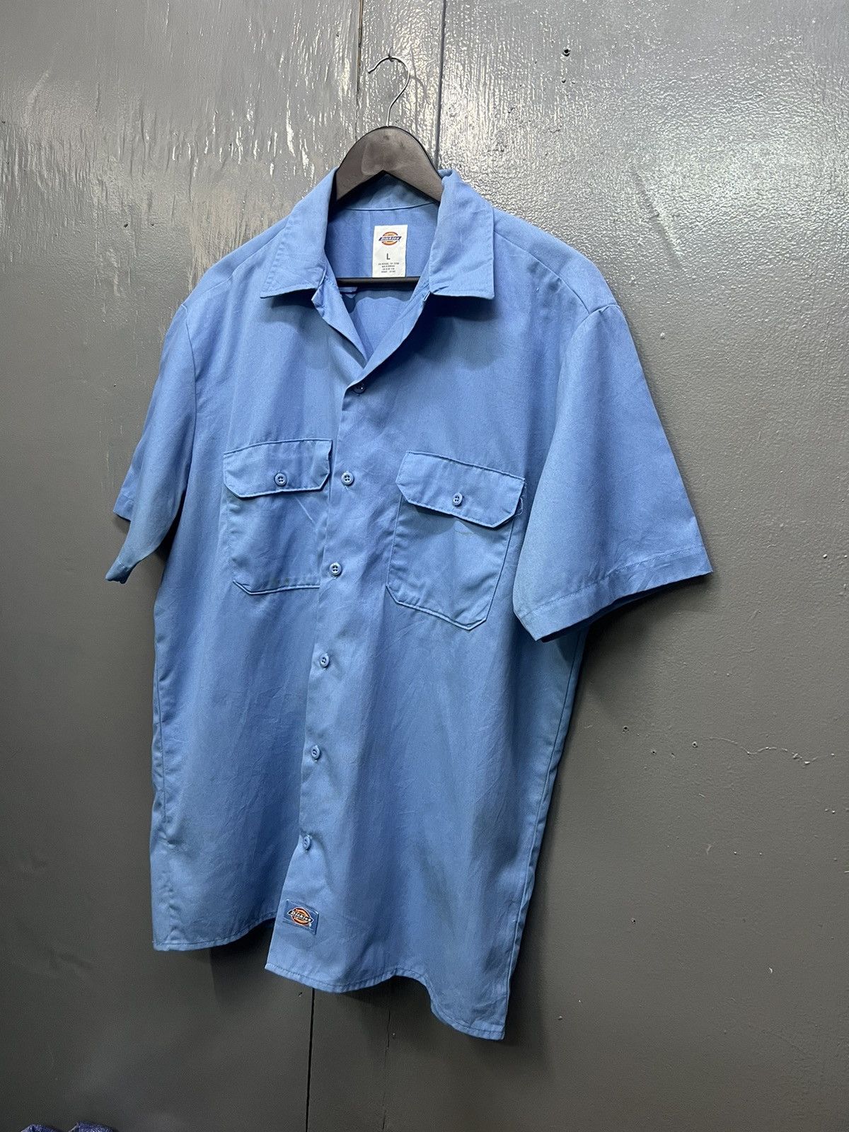 Dickies × Vintage Vintage Dickies Shirt Button Up Size US L / EU 52-54 / 3 - 2 Thumbnail