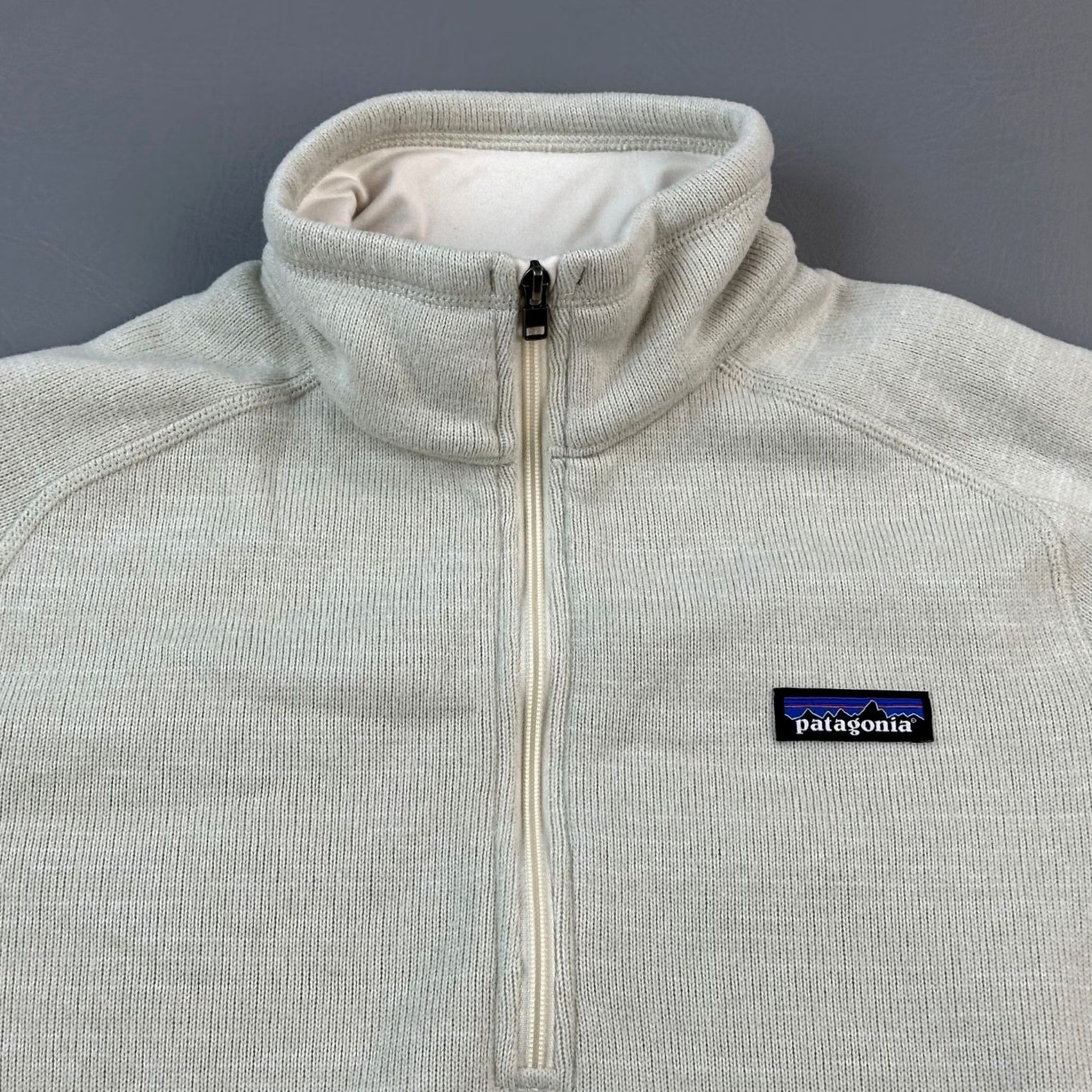 Patagonia Patagonia Better Sweater Women's XL Oatmeal 1/4 Fleece Pullover Outdoor 25617 Size XL / US 12-14 / IT 48-50 - 5 Thumbnail