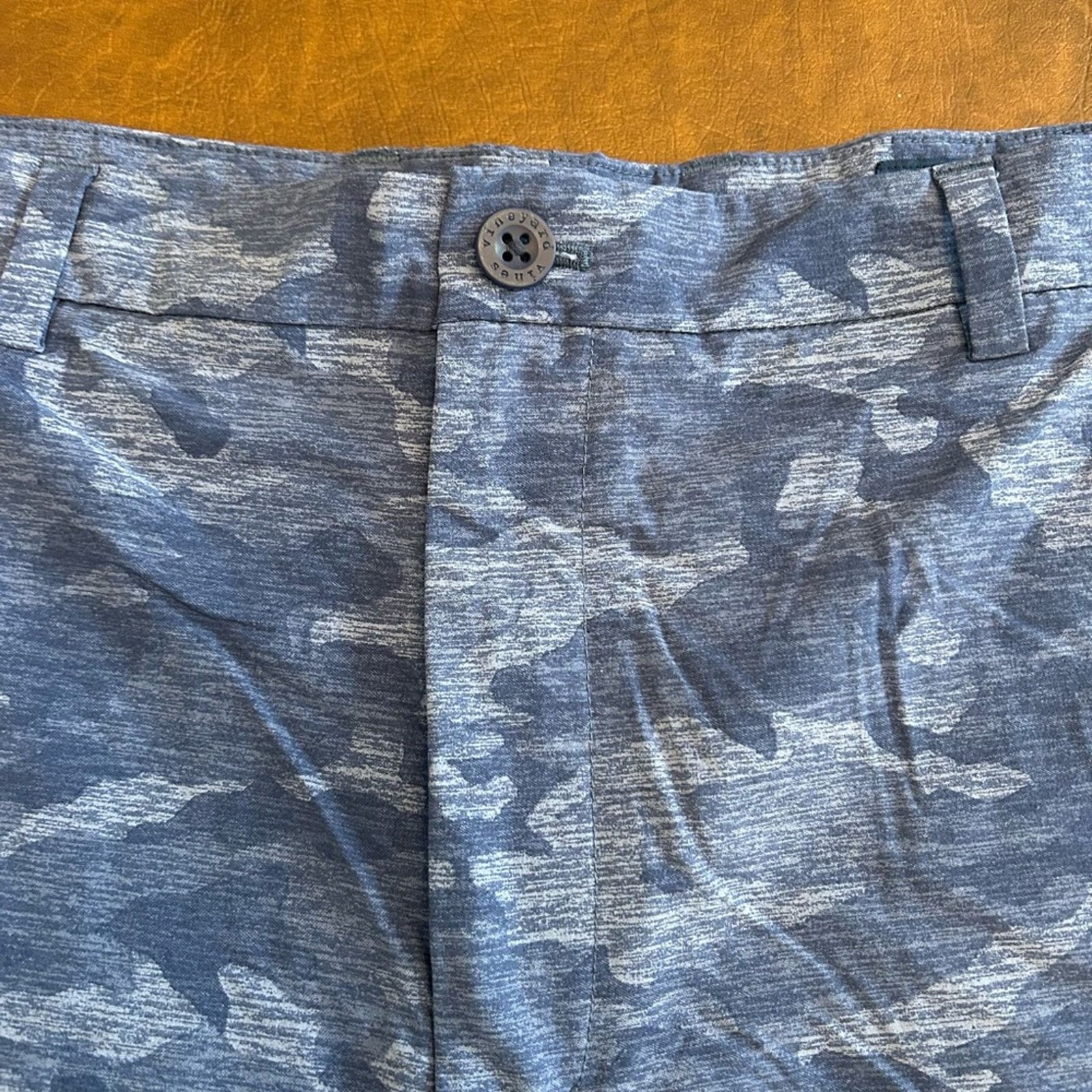 Vineyard Vines Vineyard Vines Performance Golf Blue Camouflage Shorts 40 Size US 40 / EU 56 - 4 Thumbnail
