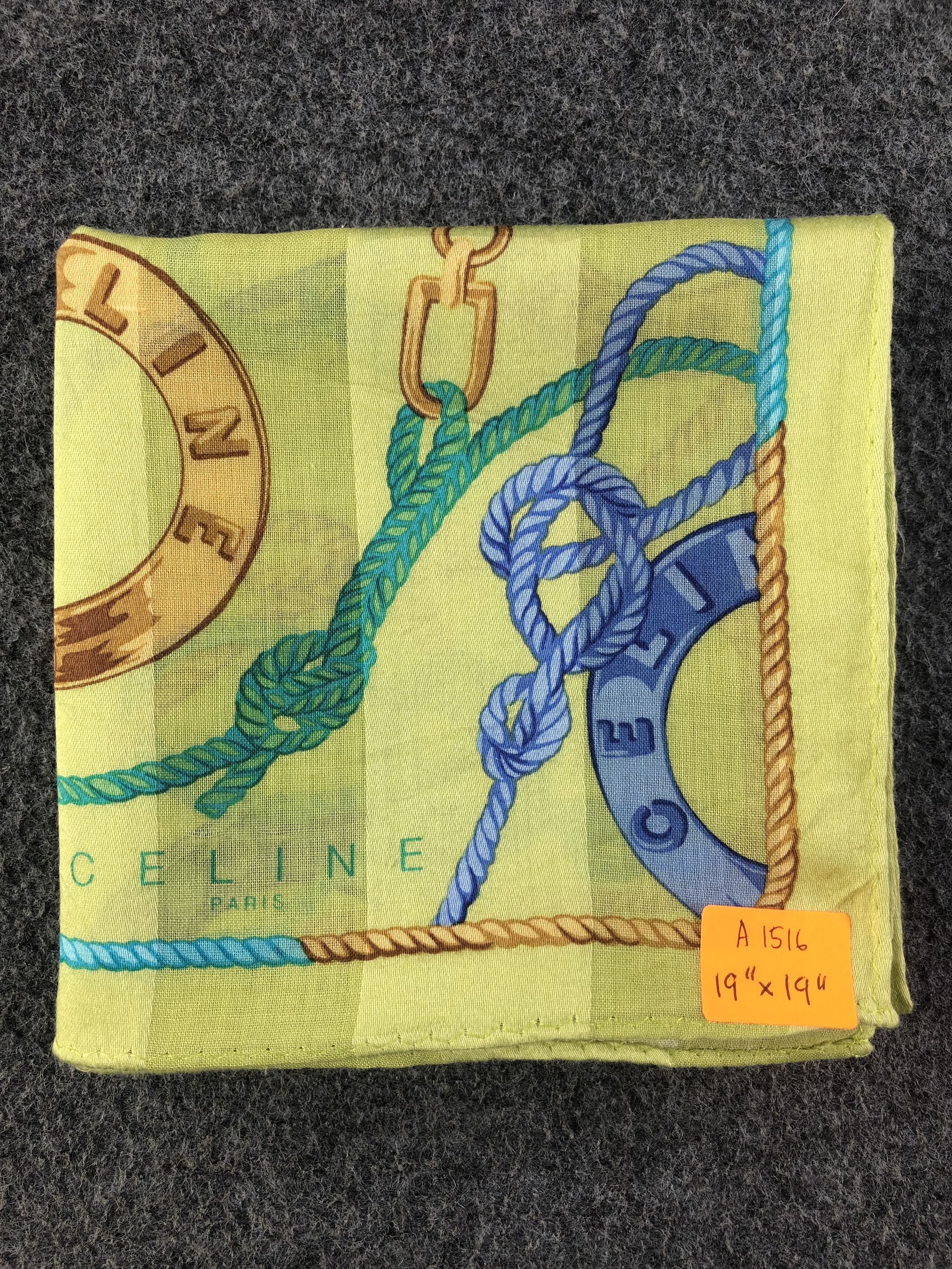 Celine Celine Handkerchief / Bandana / Neckerchief Size ONE SIZE - 6 Thumbnail