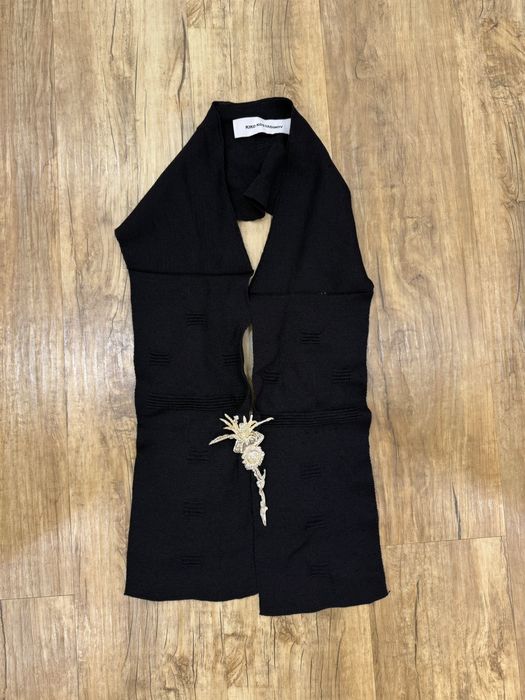 KIKO KOSTADINOV 21AW SCARF WITH BROACH-