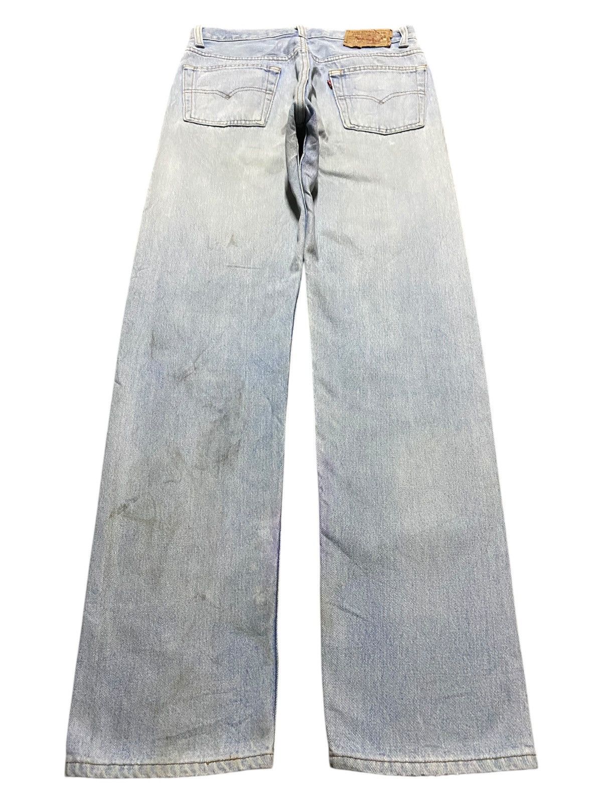 Levi's Vintage Clothing Vintage Levis 501 80s Grunge Distressed Loose Jeans Size US 29 - 2 Thumbnail