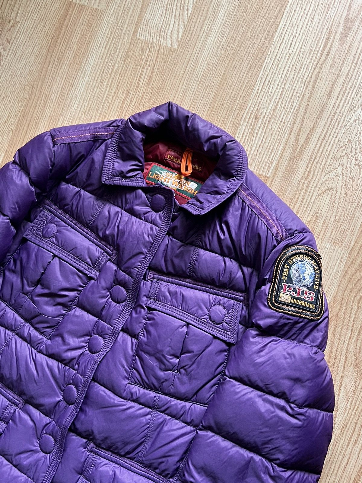 Parajumpers Parajumpers Purple Light Puffer Jacket Size M Size M / US 6-8 / IT 42-44 - 3 Thumbnail
