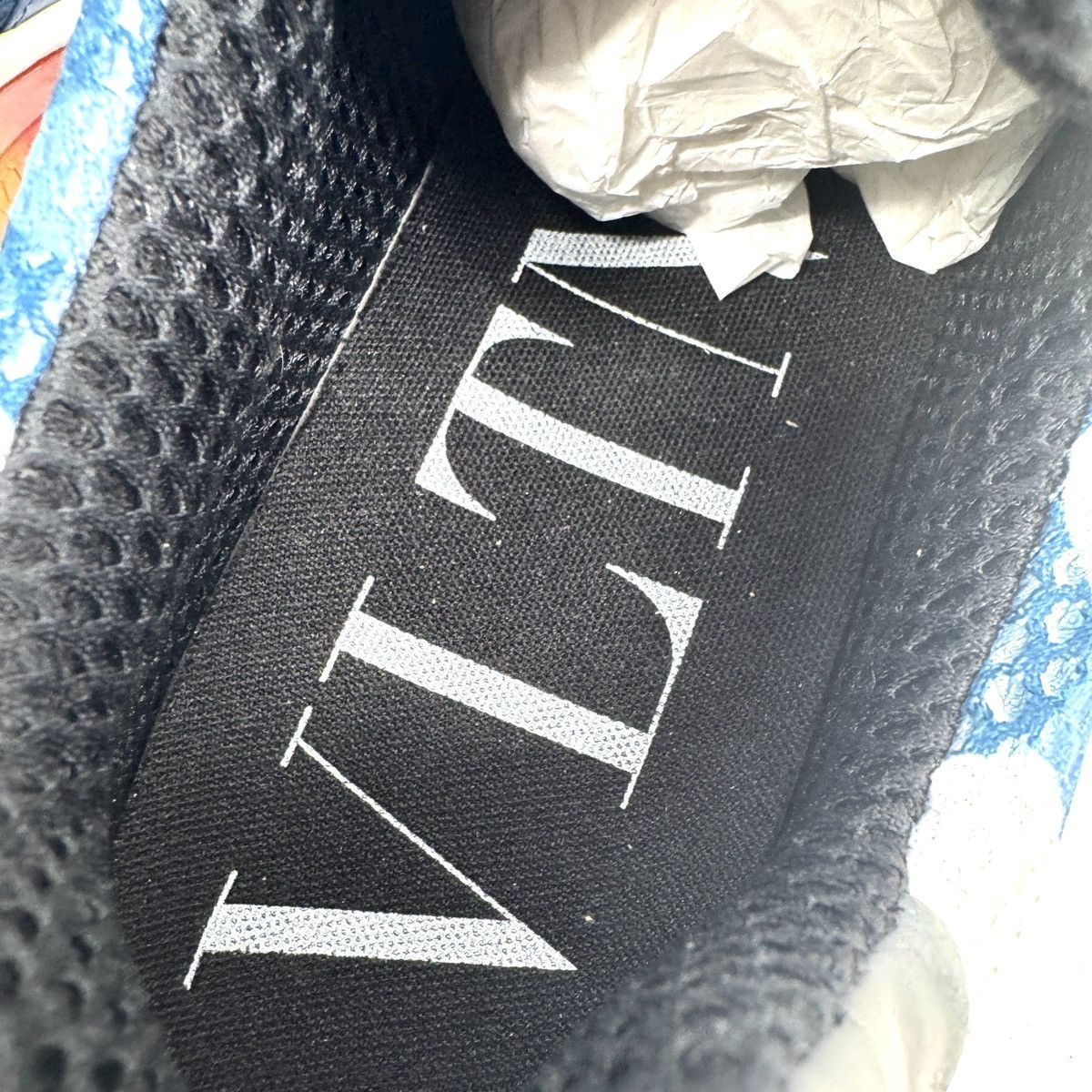 Valentino Valentino Garavani Bounce Blue Camouflage sneakers No Box Size US 11 / EU 44 - 9 Thumbnail