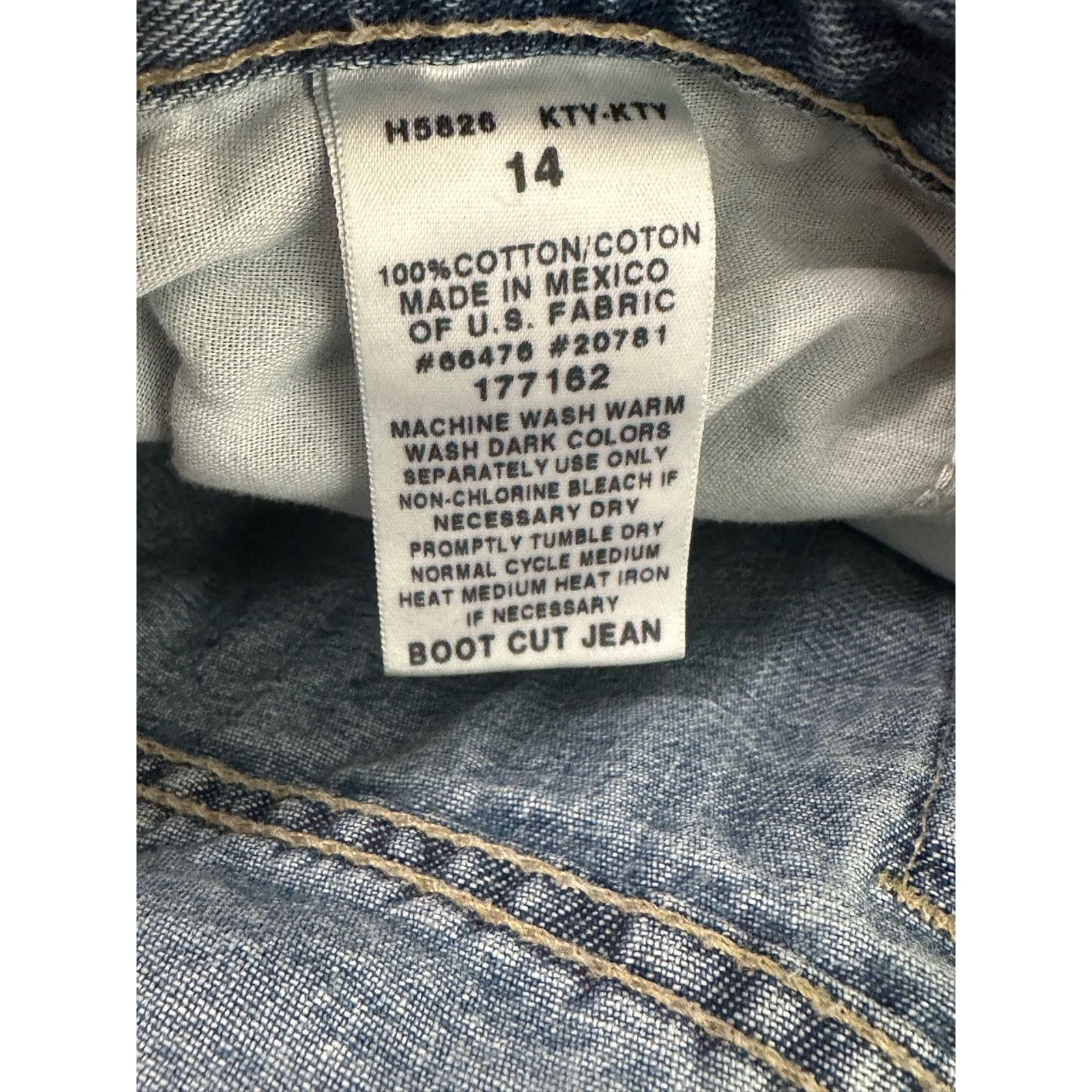 Tommy Hilfiger Tommy Hilfiger blue boot cut vintage jeans size 14 Size 36" / US 14 / IT 50 - 4 Thumbnail