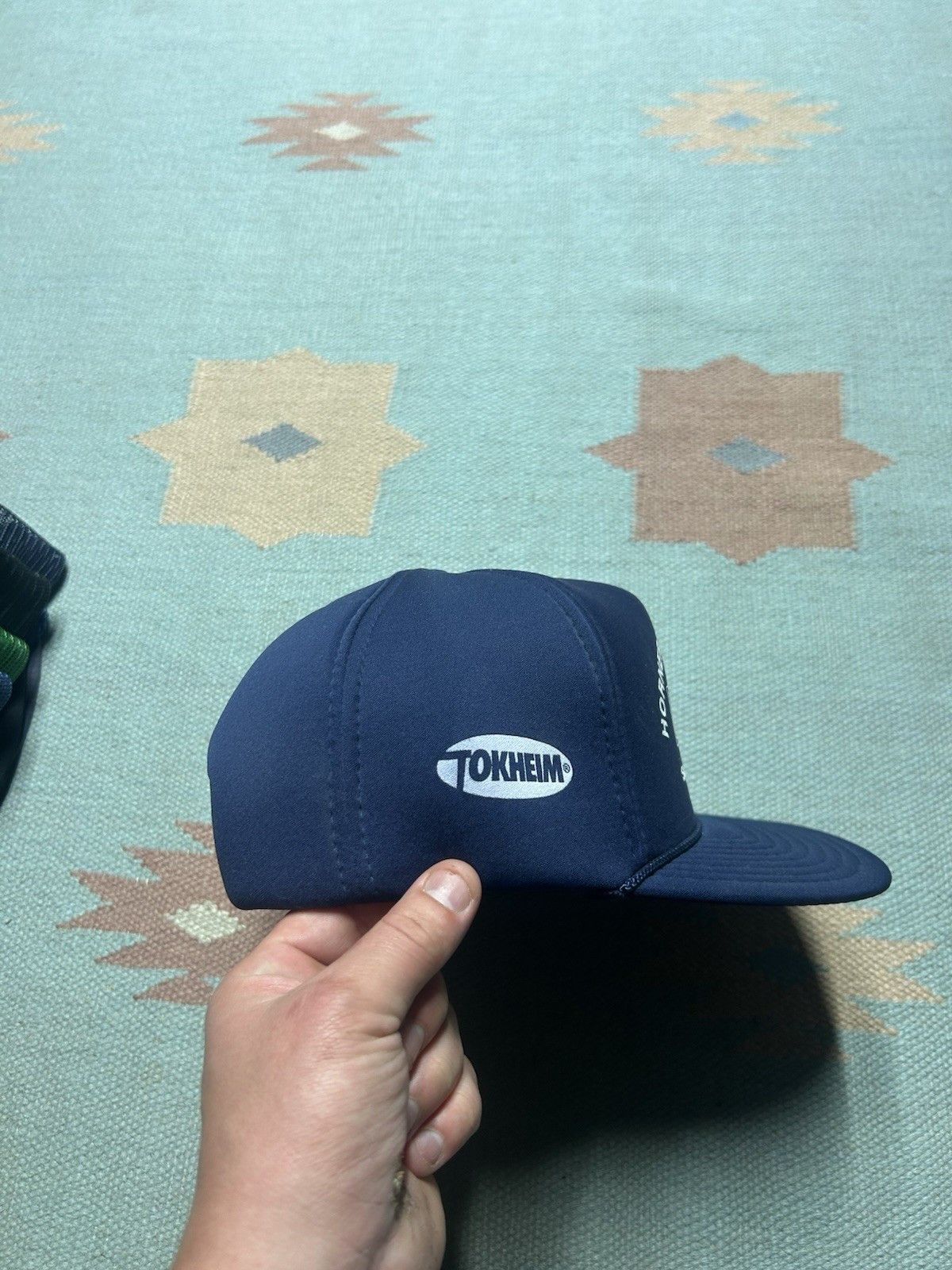 Vintage Vintage SnapBack hat Horner Equipment Co Saginaw Michigan Size ONE SIZE - 3 Thumbnail