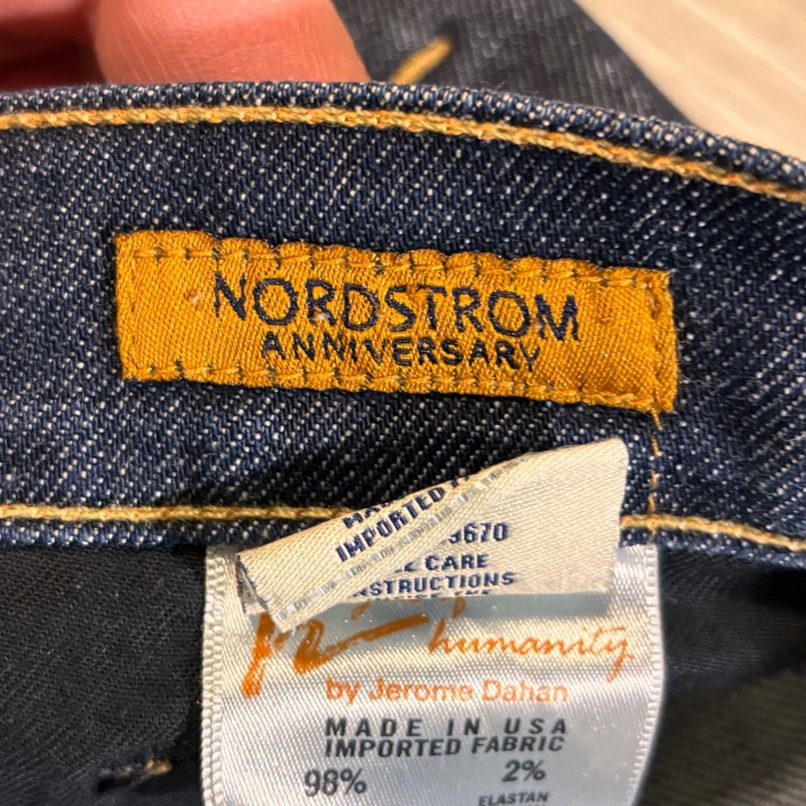 7 For All Mankind 7 For All Mankind Anniversary Nic Nac 109 Stretch Flare - 32 Size 32" / US 10 / IT 46 - 5 Thumbnail