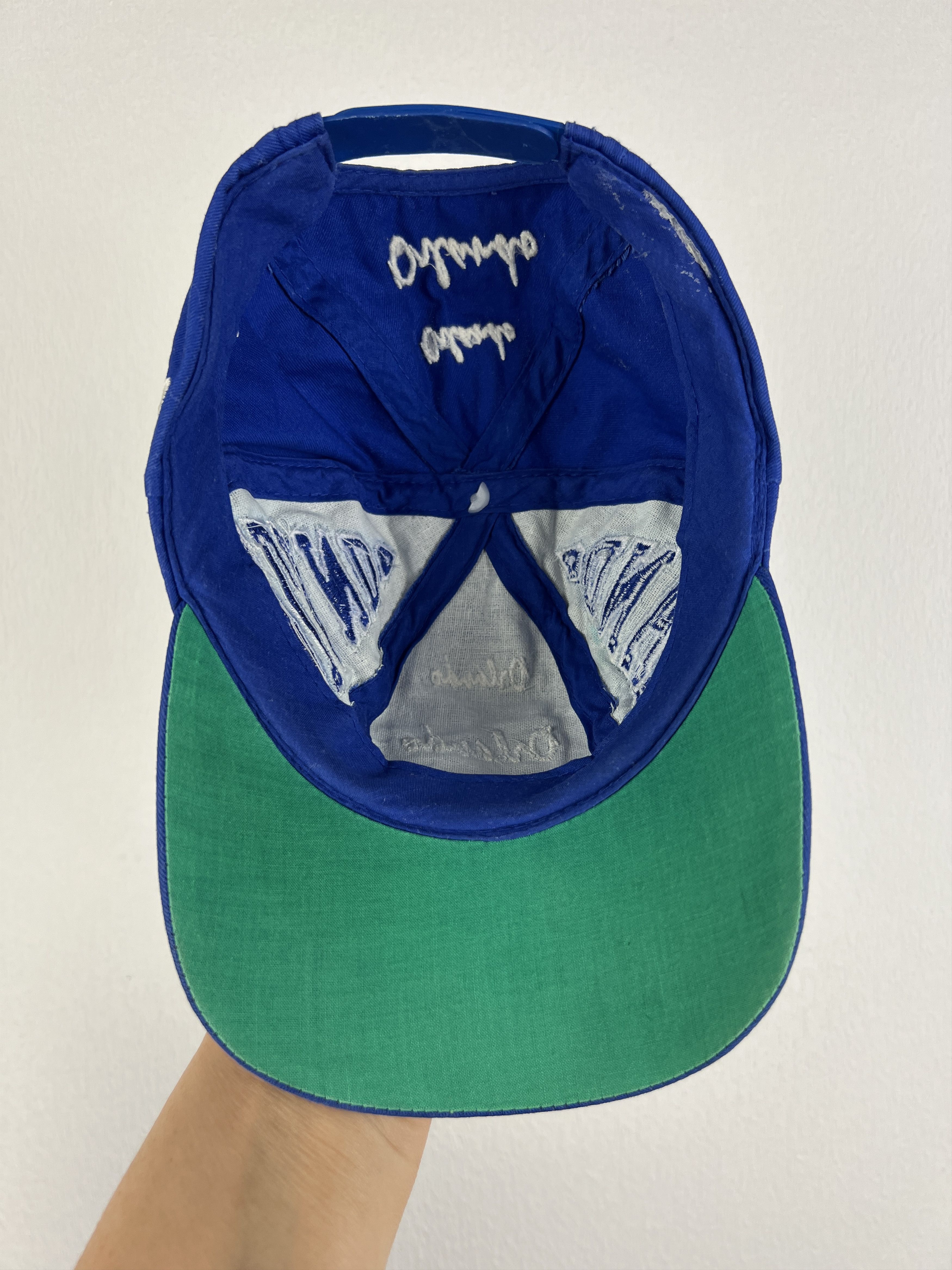 Vintage Vintage Orlando Magic Cap Har NBA Rare Adult Blue Snapback Size ONE SIZE - 8 Thumbnail