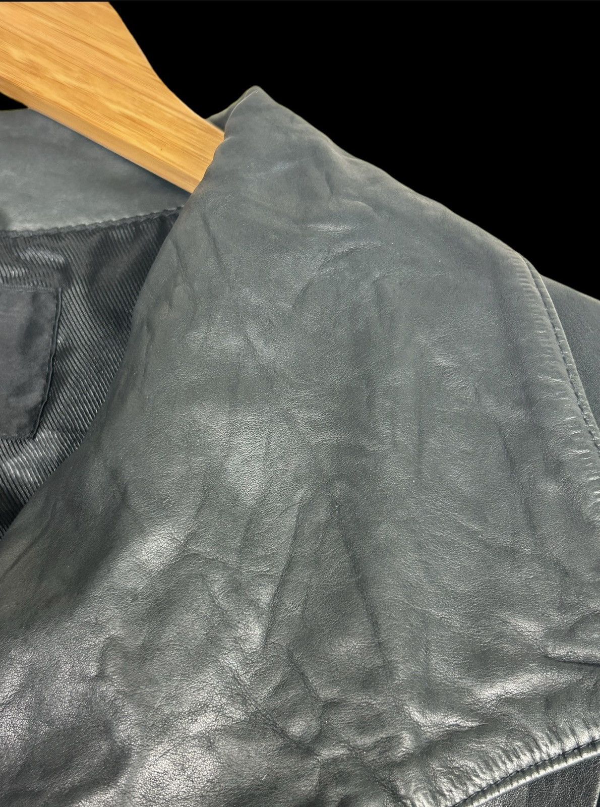 Yasuyuki Ishii Yasuyuki Ishii 90’s Asymmetric Double Leather Coat Size US S / EU 44-46 / 1 - 10 Thumbnail