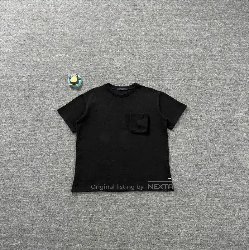Louis Vuitton Black Cotton Men's T-Shirt .