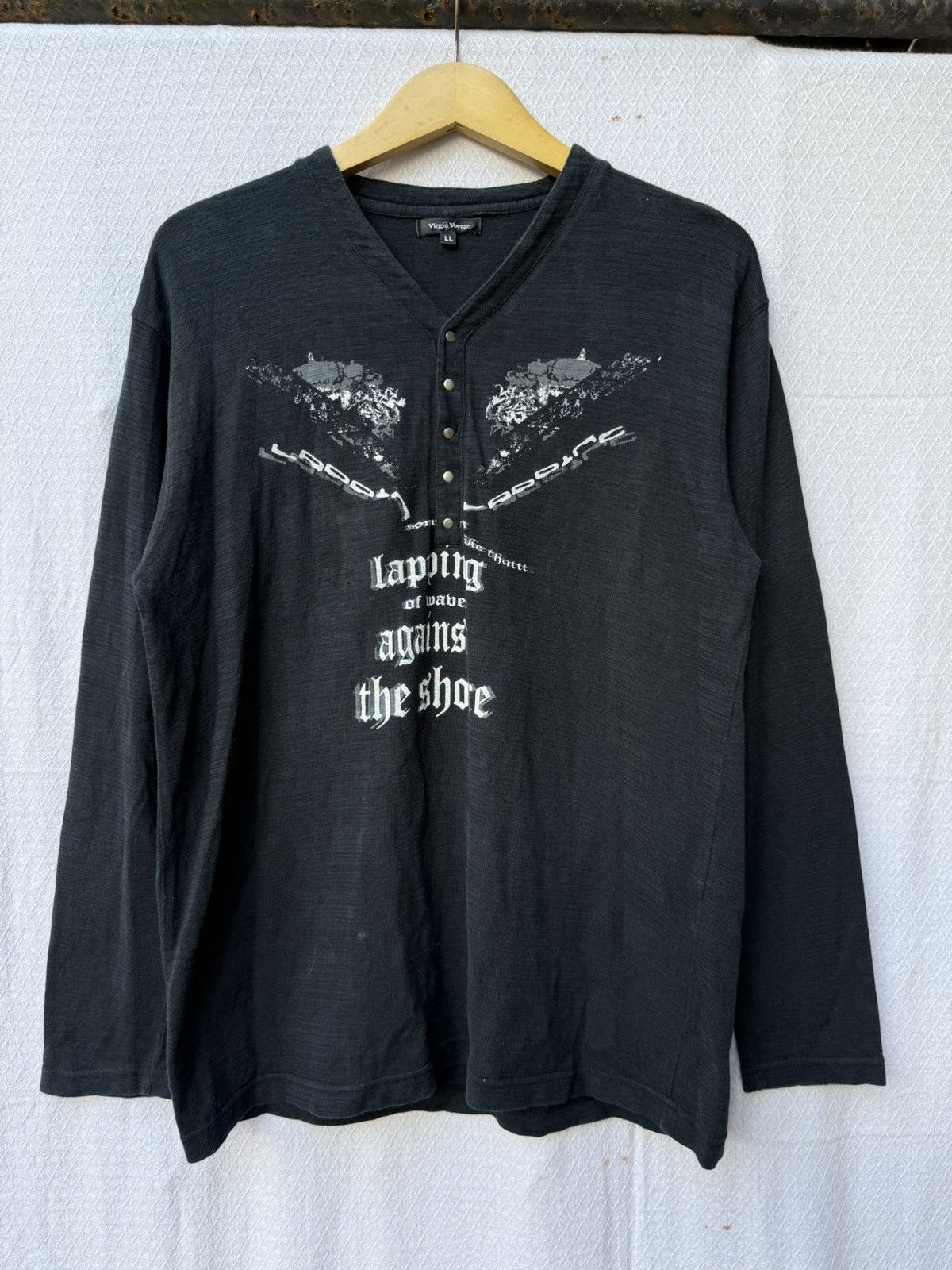Hysteric Glamour Virgin Voyage Japanese Style Gothic Punk Y2k Longsleeve Size US L / EU 52-54 / 3 - 1 Thumbnail