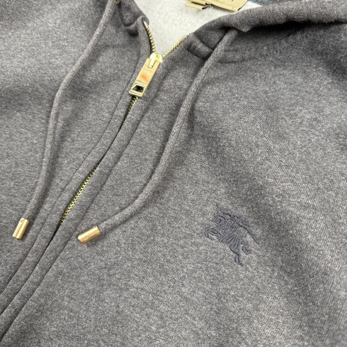 Burberry Burberry Nova Check Hood ‘Dark Grey’ Zip-Up Hoodie Size US L / EU 52-54 / 3 - 4 Thumbnail